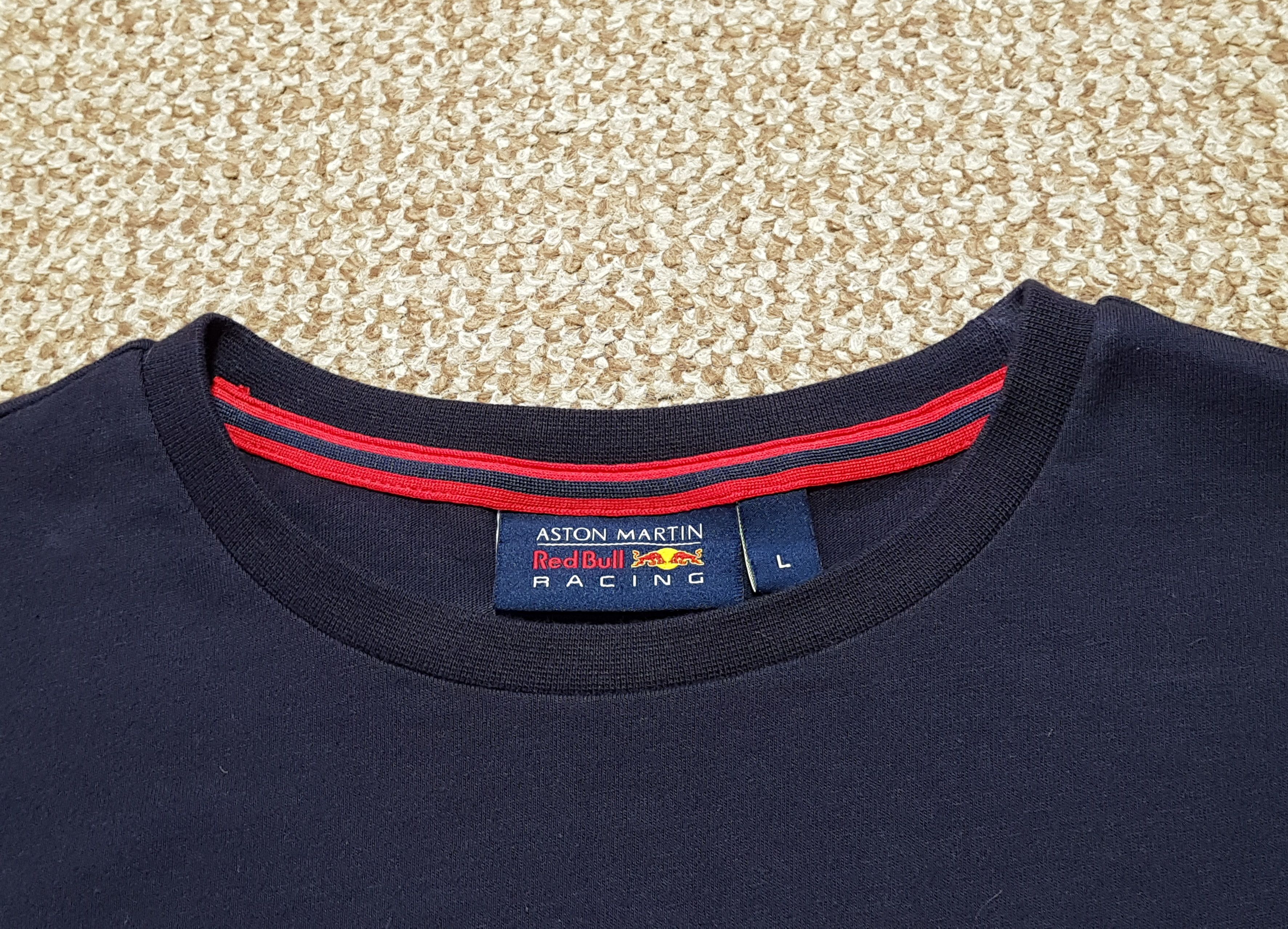 Red Bull Aston Martin Red Bull Racing Printed T Shirt sz L Size US L / EU 52-54 / 3 - 7 Thumbnail