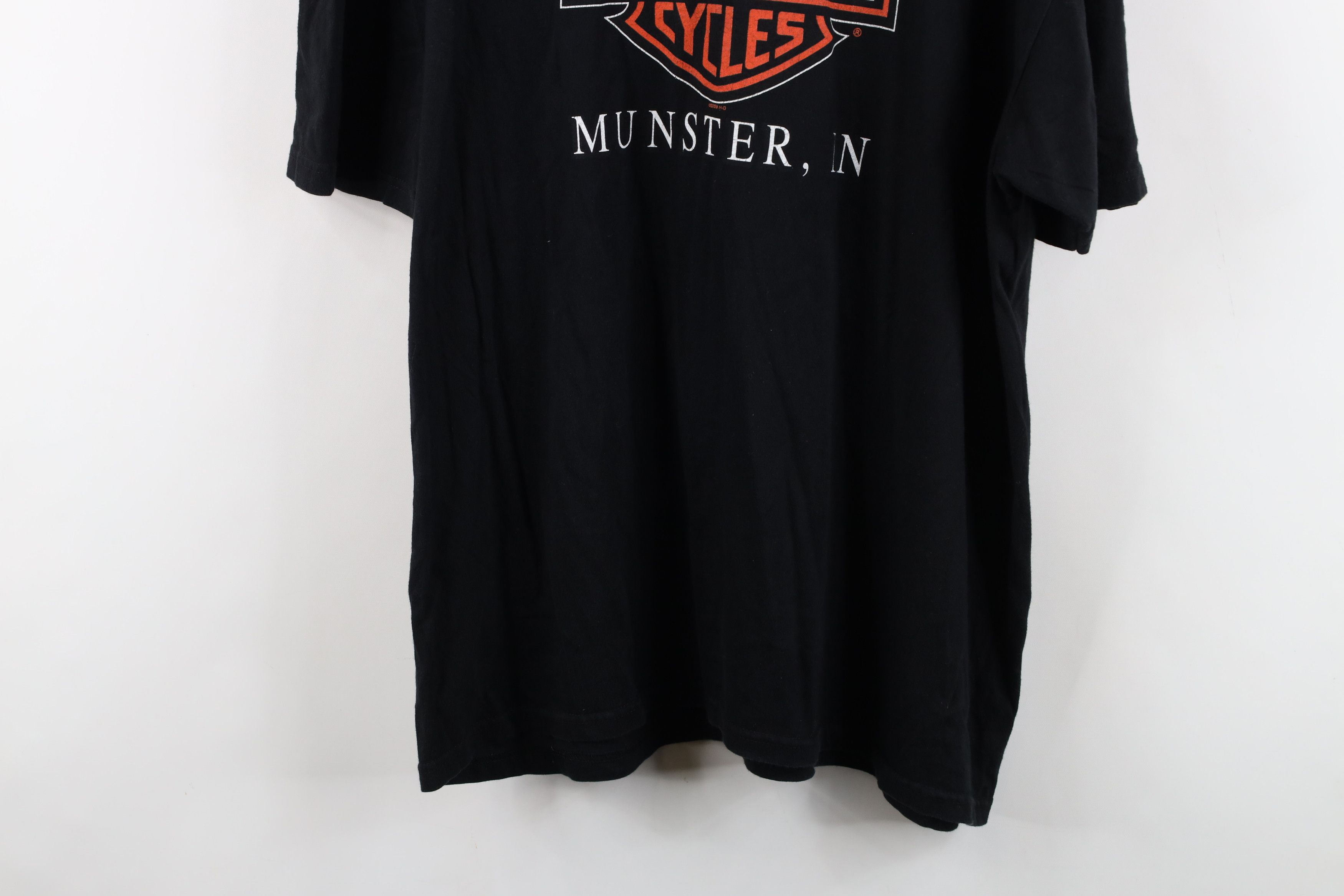 Harley Davidson Vintage Y2K Harley Davidson Spell Out Big Logo T-Shirt Black Size US XL / EU 56 / 4 - 14 Thumbnail