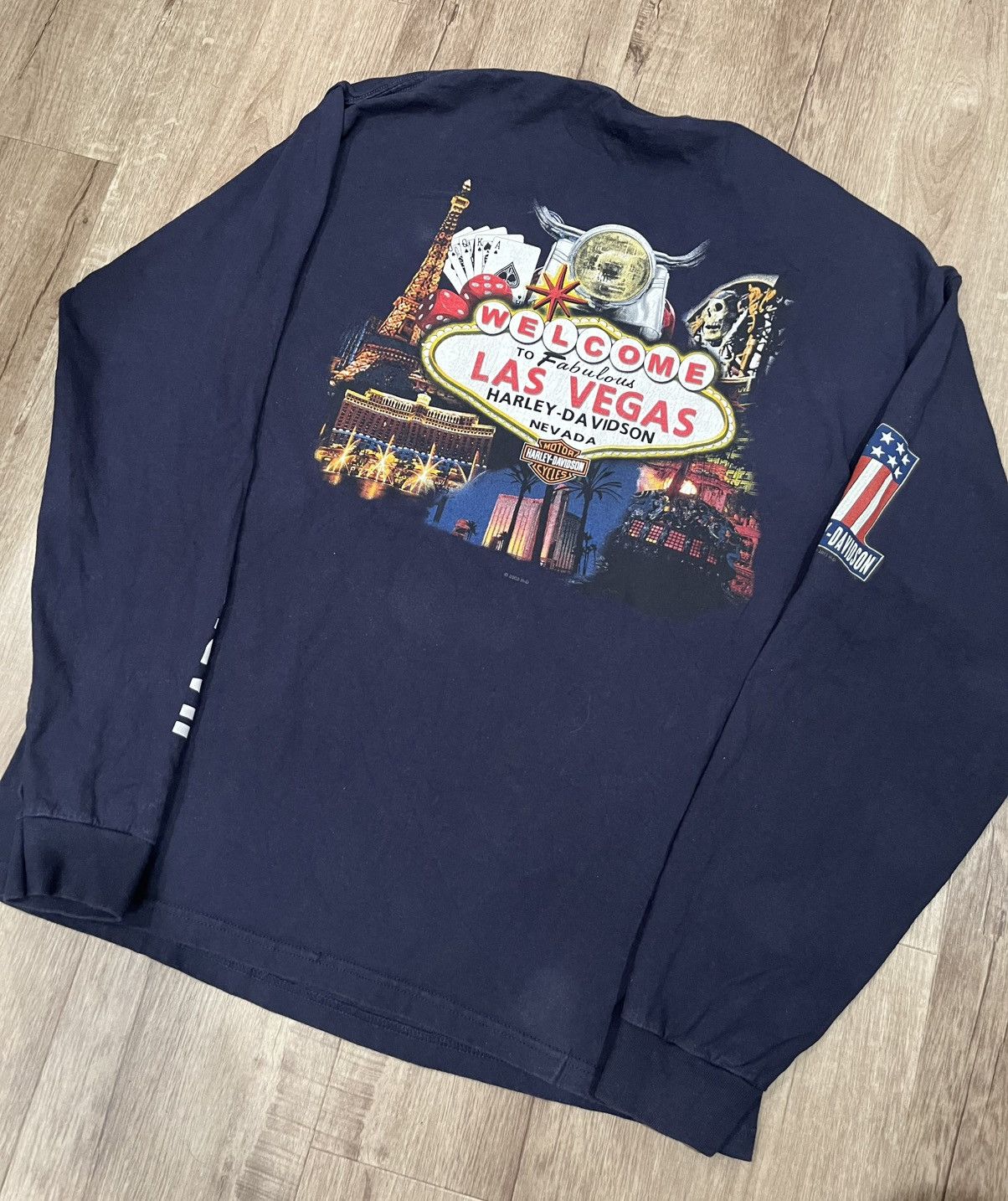 Vintage Harley Davidson Las Vegas L/S Shirt