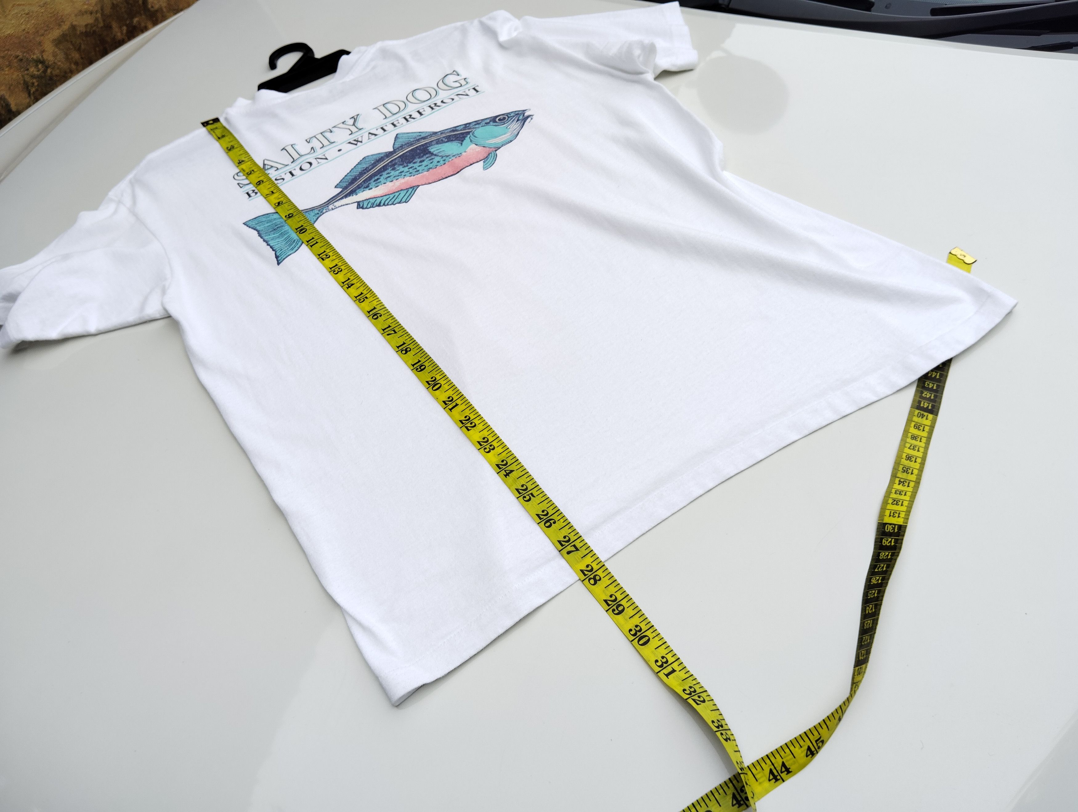 Vintage VINTAGE SALTY DOG BOSTON WATERFRONT TEE Size US L / EU 52-54 / 3 - 8 Thumbnail