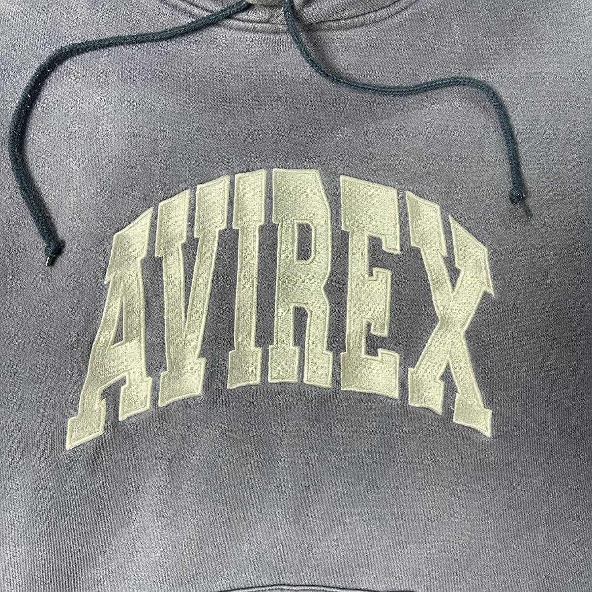 Avirex Vintage AVIREX U.S.A Pullover Hoodie (90s/Y2K) Size US L / EU 52-54 / 3 - 3 Thumbnail
