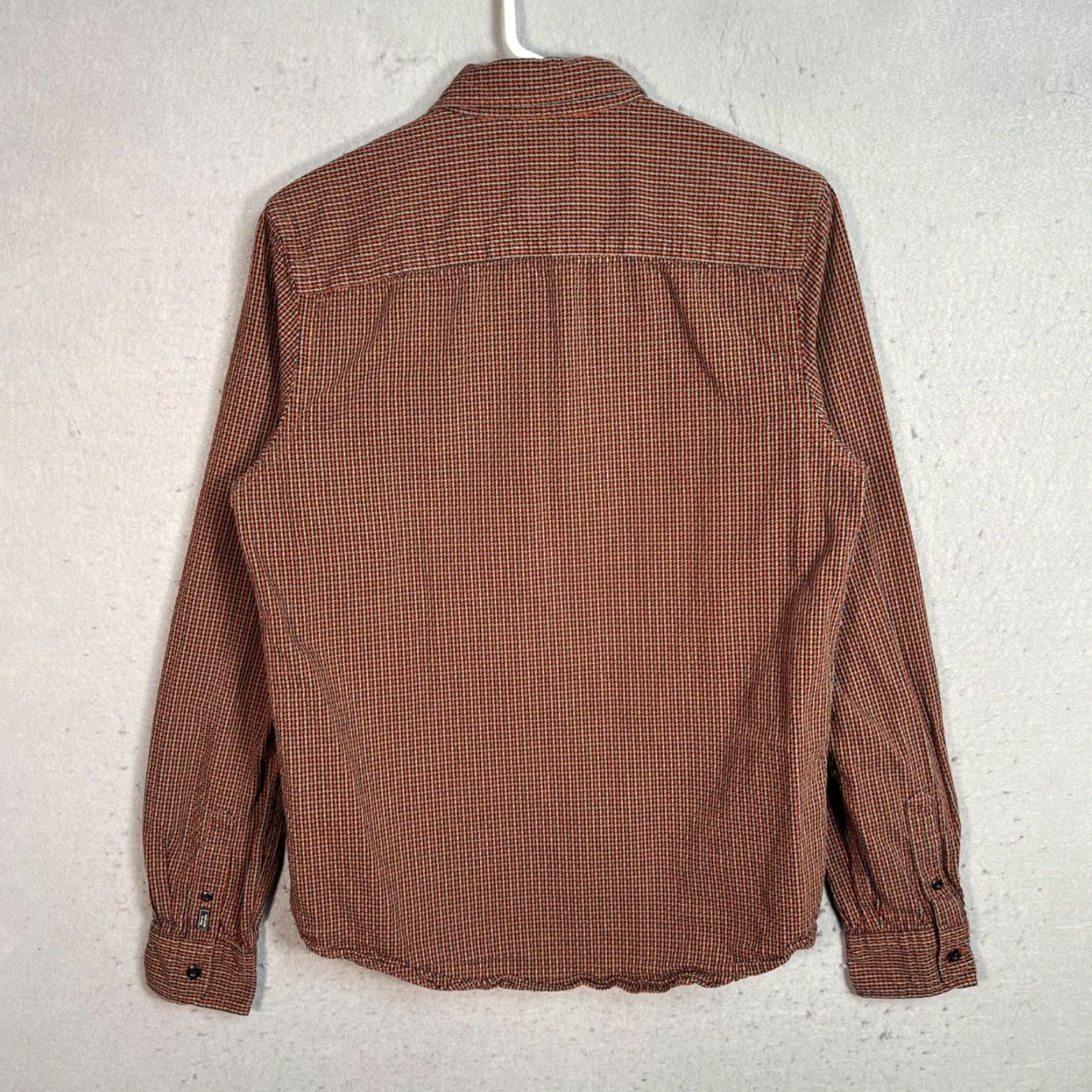 Scotch & Soda Scotch & Soda Mens Size Small Regular Fit Brown Long Sleeve Shirt - Button-Up, Cotton, Casual, Classic, All Seasons, Men, Size S, Brown, Vintage: No Size US S / EU 44-46 / 1 - 2 Thumbnail