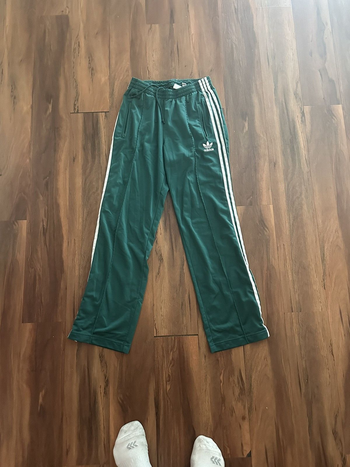Adidas Adidas Green Straight Pants Size US 30 / EU 46 - 1 Thumbnail