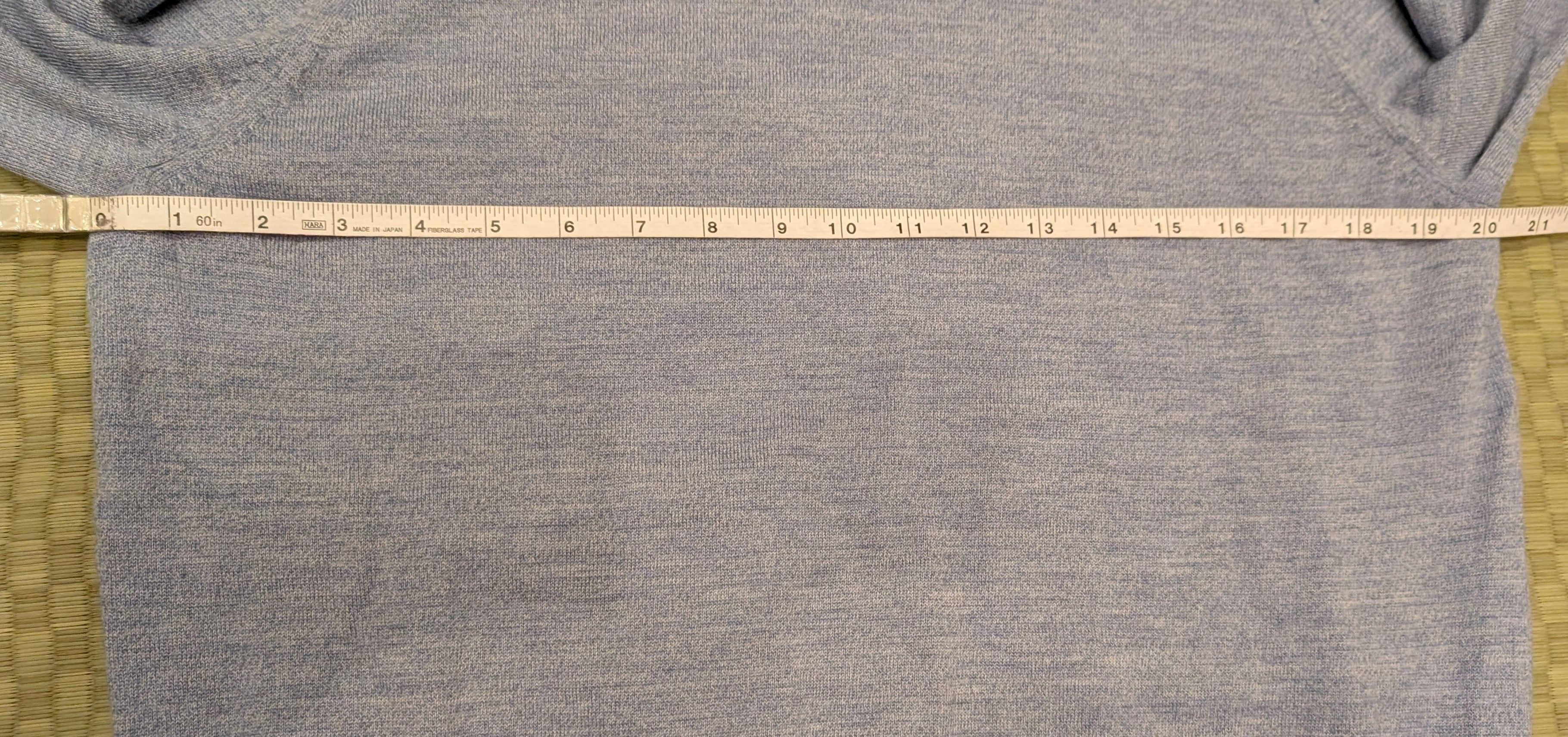 NN07 NN07 No Nationality Ted Sweater 100% Wool Tint Blue Size US XL / EU 56 / 4 - 6 Thumbnail