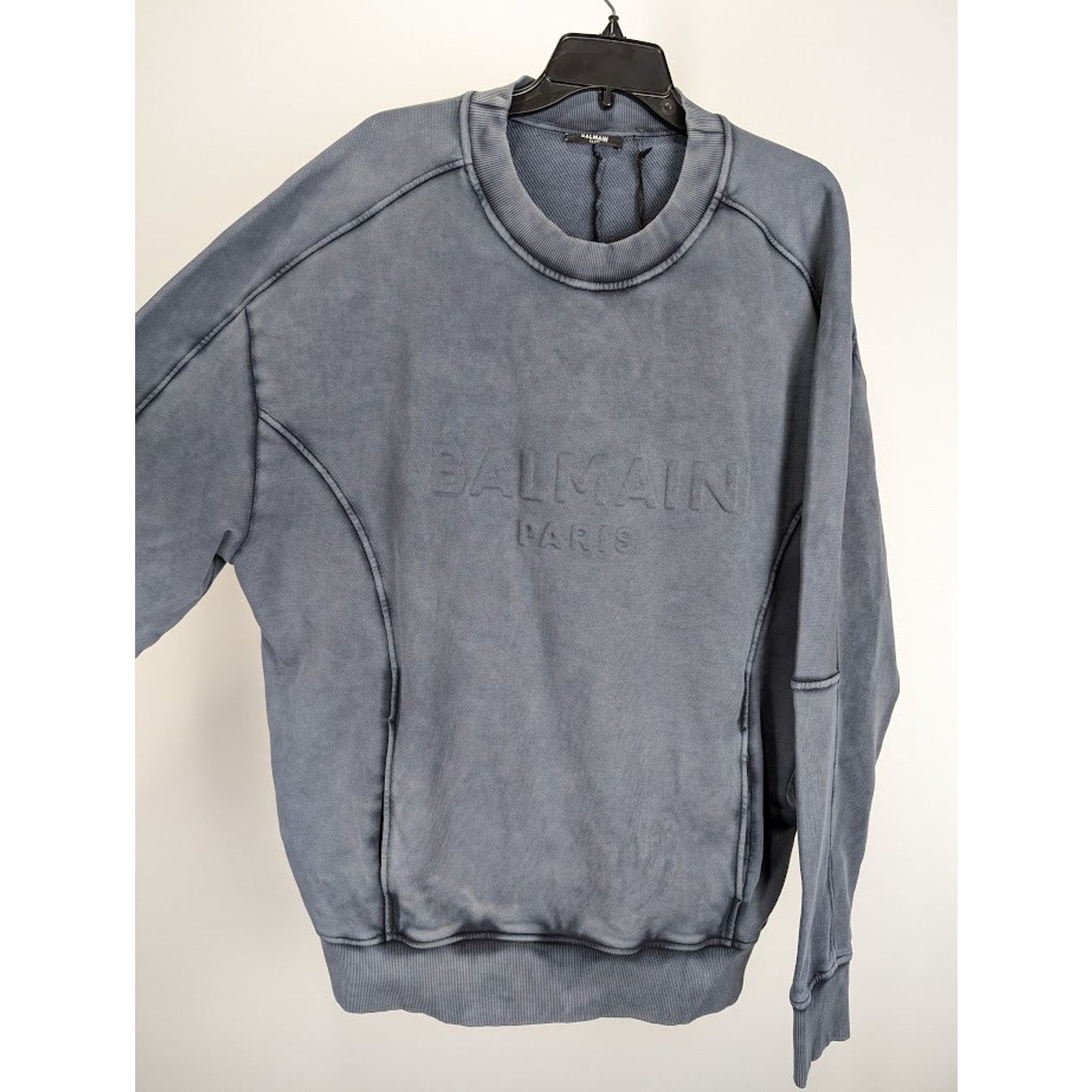 Balmain o1rshd1 Sweater in Marine Size US XS / EU 42 / 0 - 10 Thumbnail