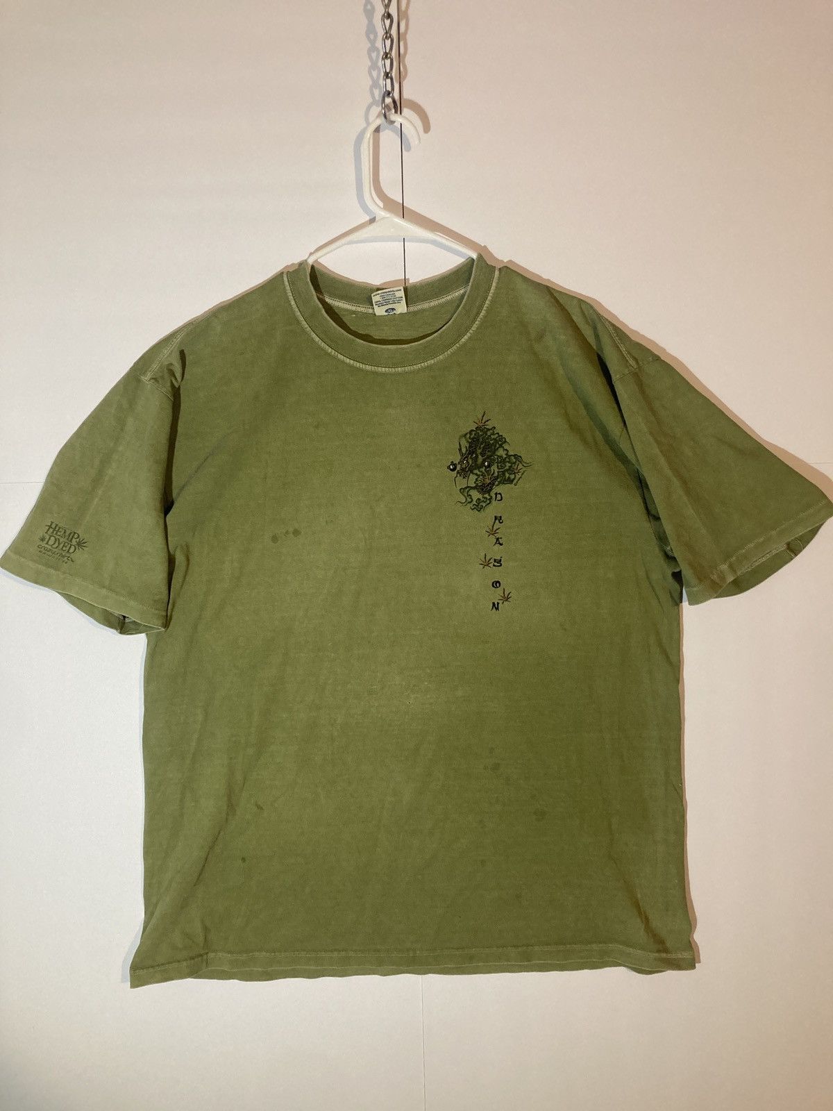 Other Y2K hemp dyed dragon crazy shirts graphic tee Size US XL / EU 56 / 4 - 2 Thumbnail