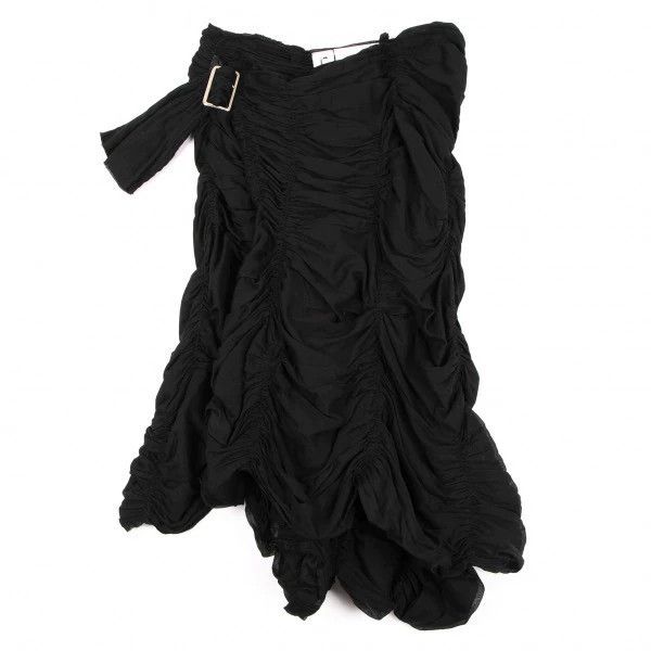 Comme des Garcons Comme Des Garcons size S Black Retro Irregular Design Skir Size 24" / US 00 / IT 34 - 2 Thumbnail