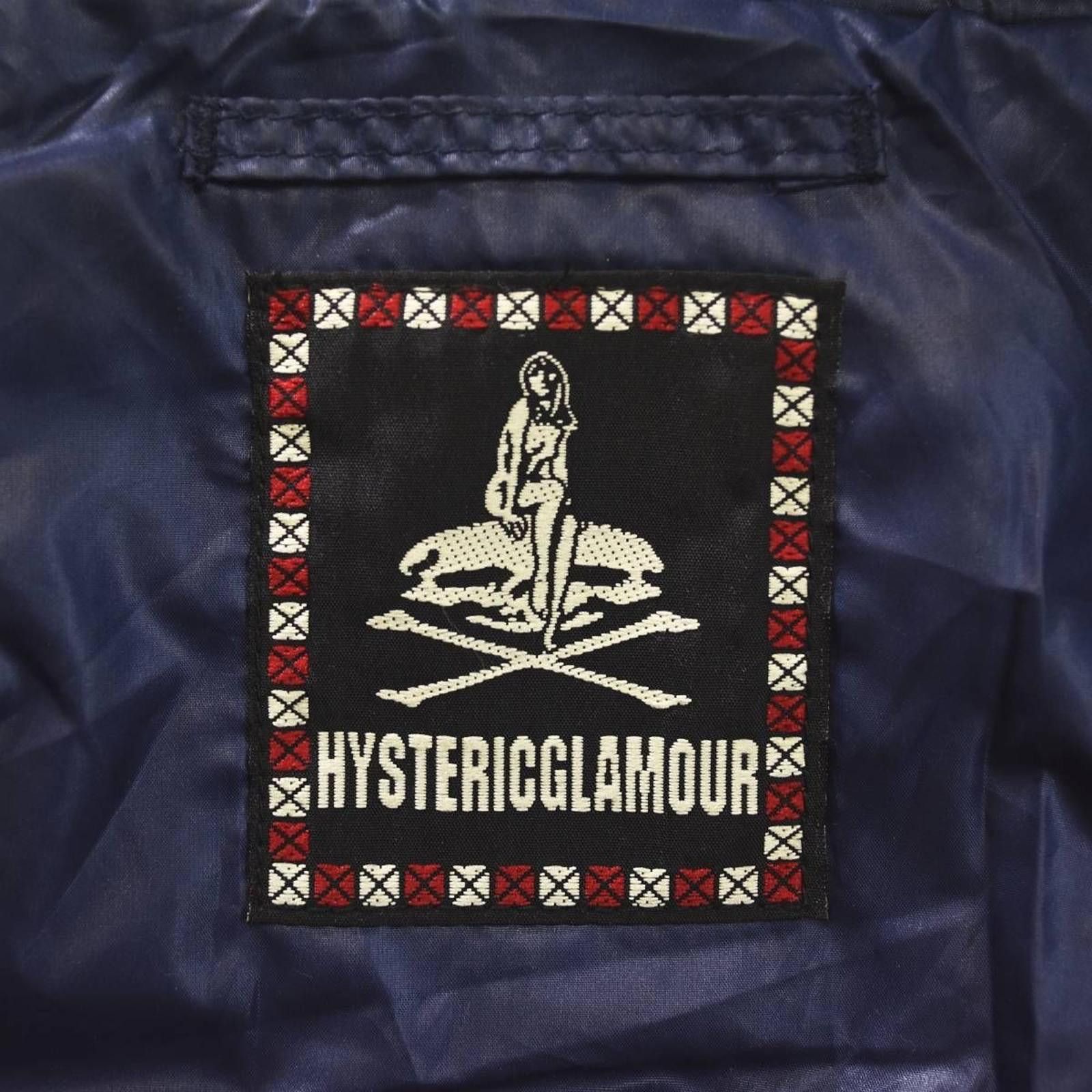 Hysteric Glamour Hysteric Glamour - Navy Blue Puffer Jacket with Hood and Pru Size M / US 6-8 / IT 42-44 - 2 Thumbnail