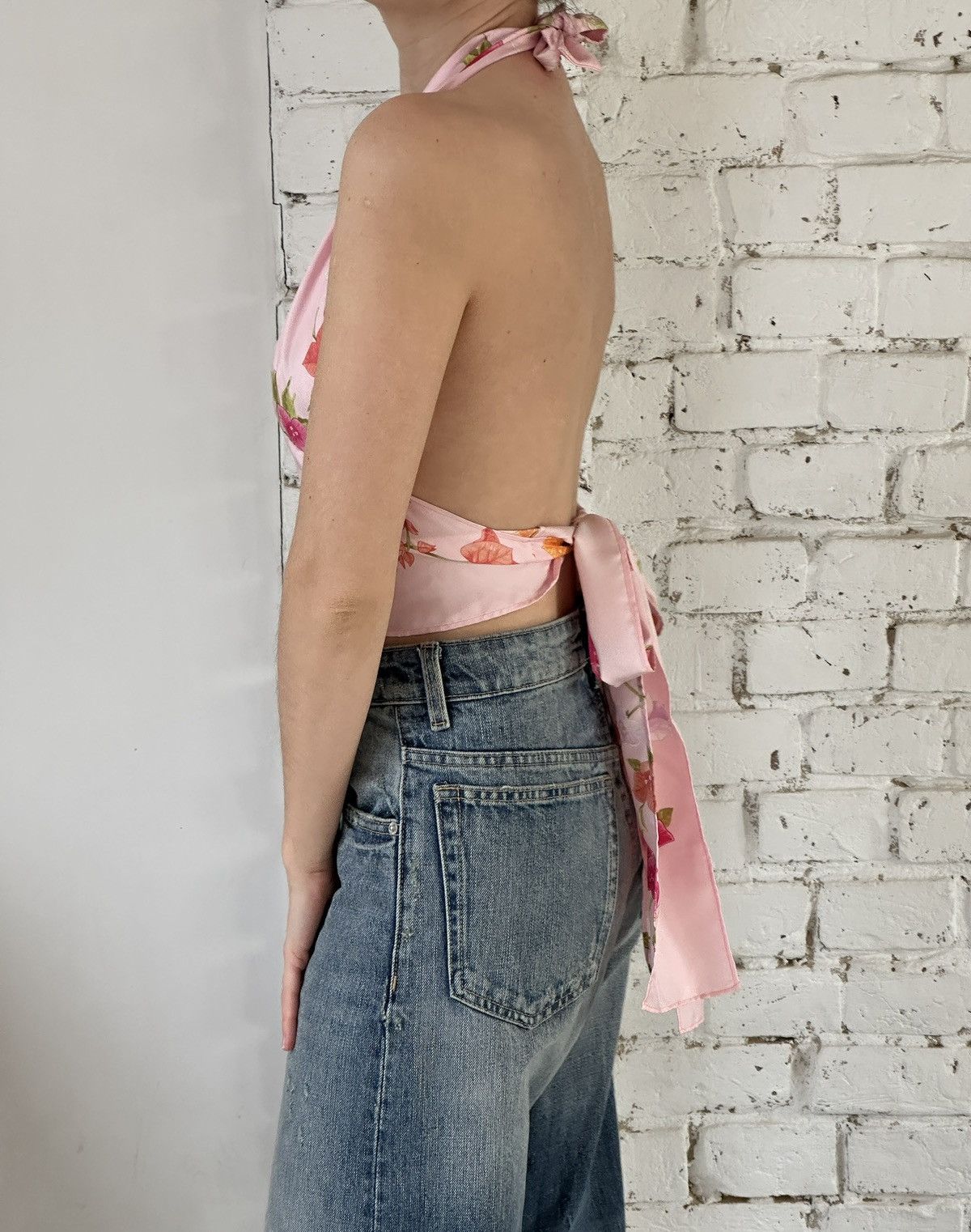 Salvatore Ferragamo Salvatore Ferragamo silk halter top Size ONE SIZE - 3 Thumbnail