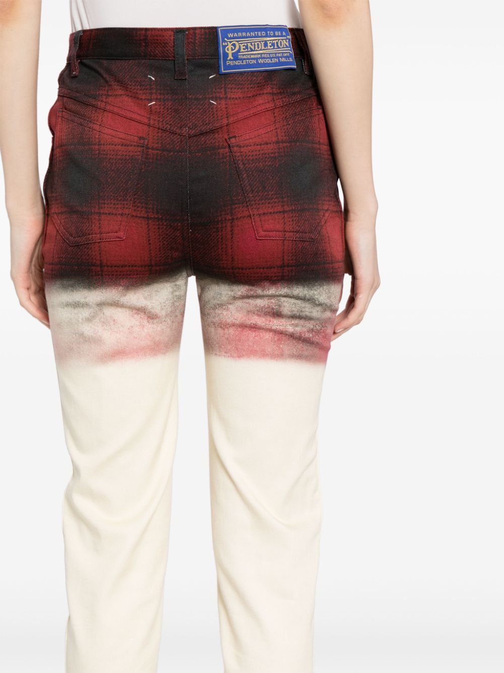 Maison Margiela o1mris0824 Checked Pants in Multicolor Size US 31 - 5 Thumbnail
