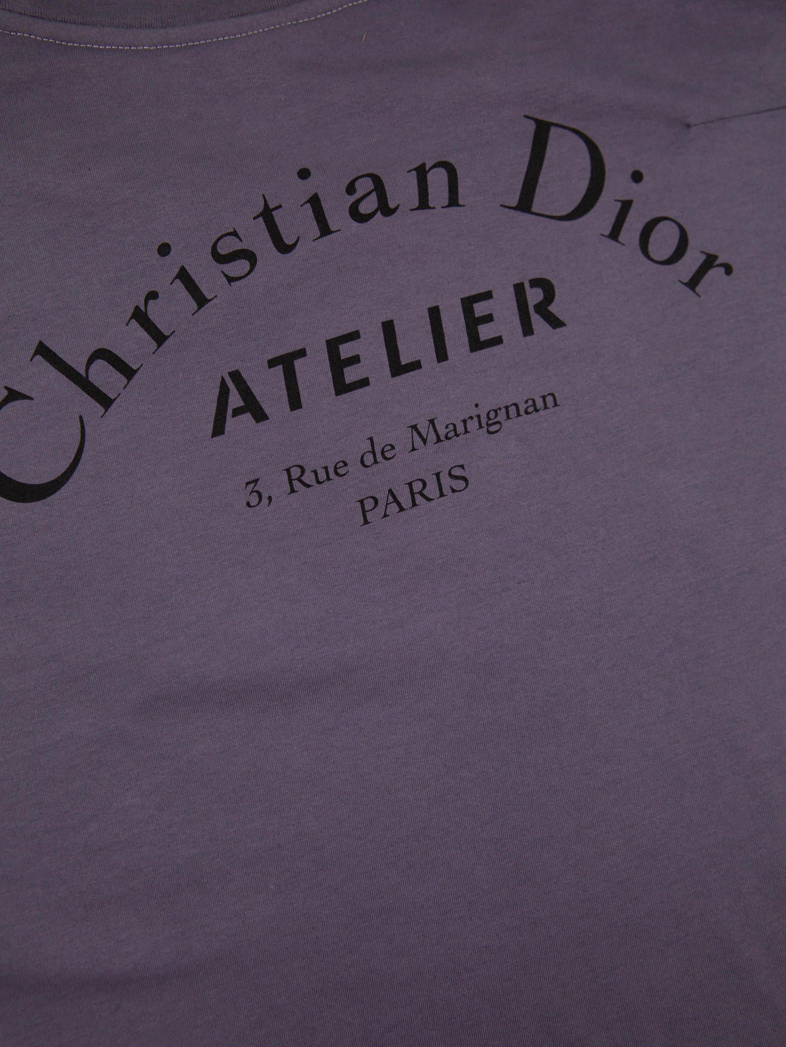 Designer Christian Dior Atelier Purple Dyed T Shirt Size US XS / EU 42 / 0 - 3 Thumbnail