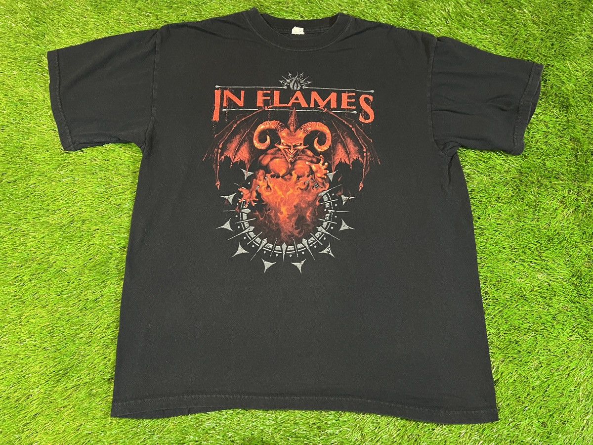 Anvil Vintage In Flames Demon Devil Band Melodic Death Metal Y2K Size US L / EU 52-54 / 3 - 1 Thumbnail