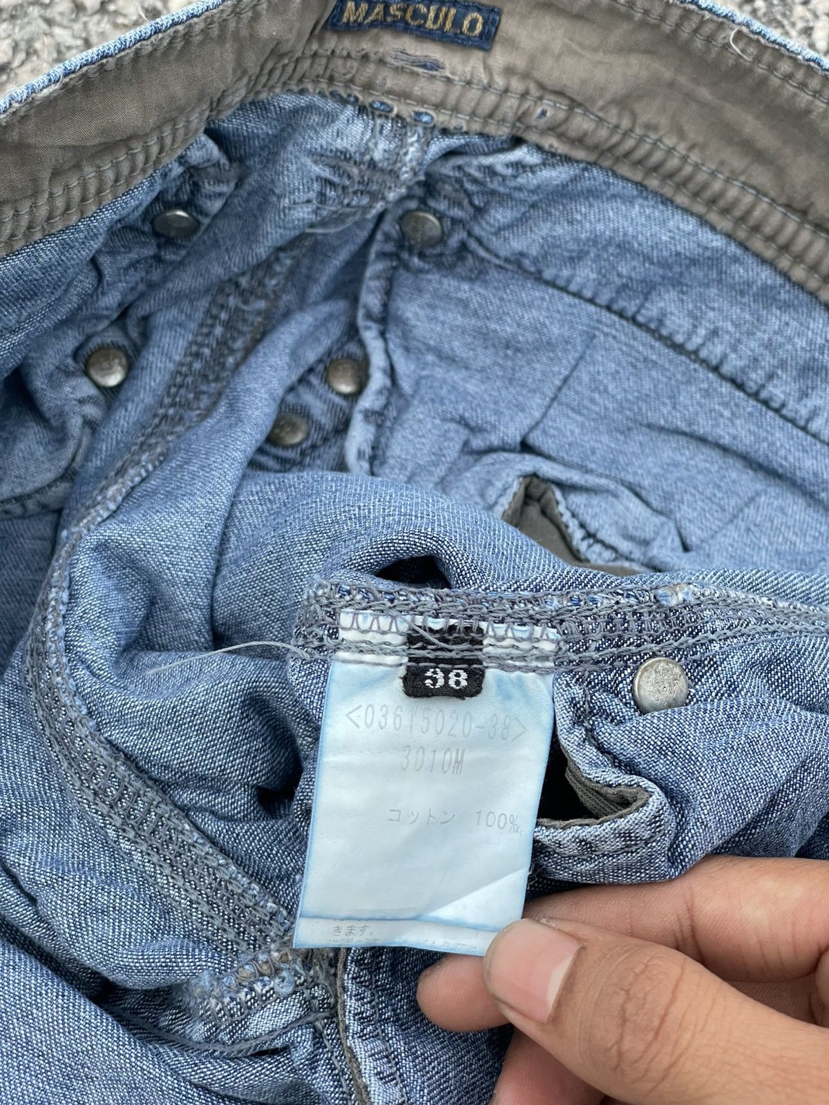 Le Grande Bleu (L.G.B.) Masculo - Y2K Style Flared Jean Size 30" / US 8 / IT 44 - 4 Thumbnail