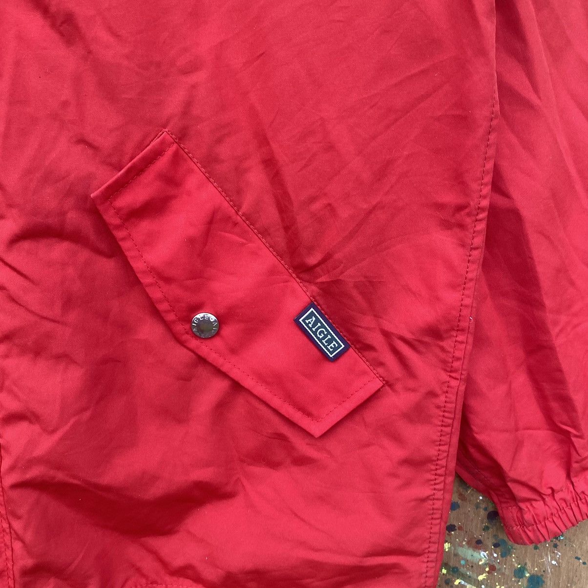 Aigle × Japanese Brand Vintage Aigle Red Light Layer Jacket Size US XS / EU 42 / 0 - 5 Thumbnail