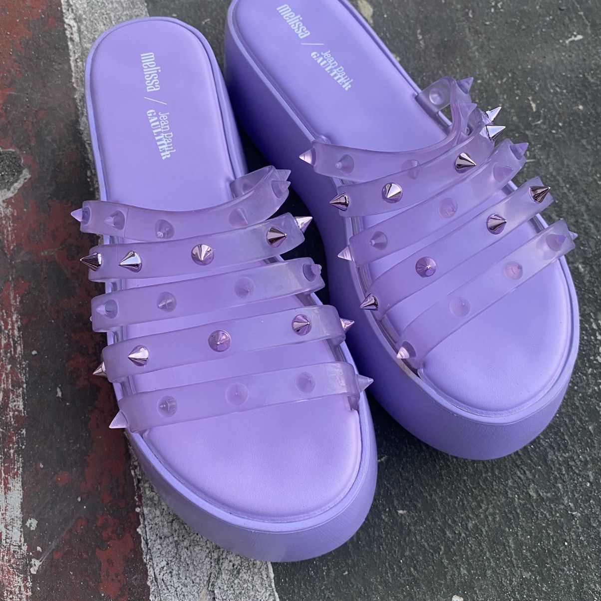 Melissa Melissa becky punk love JPG jean paul gaultier clear lilac Size US 10 / IT 40 - 3 Thumbnail