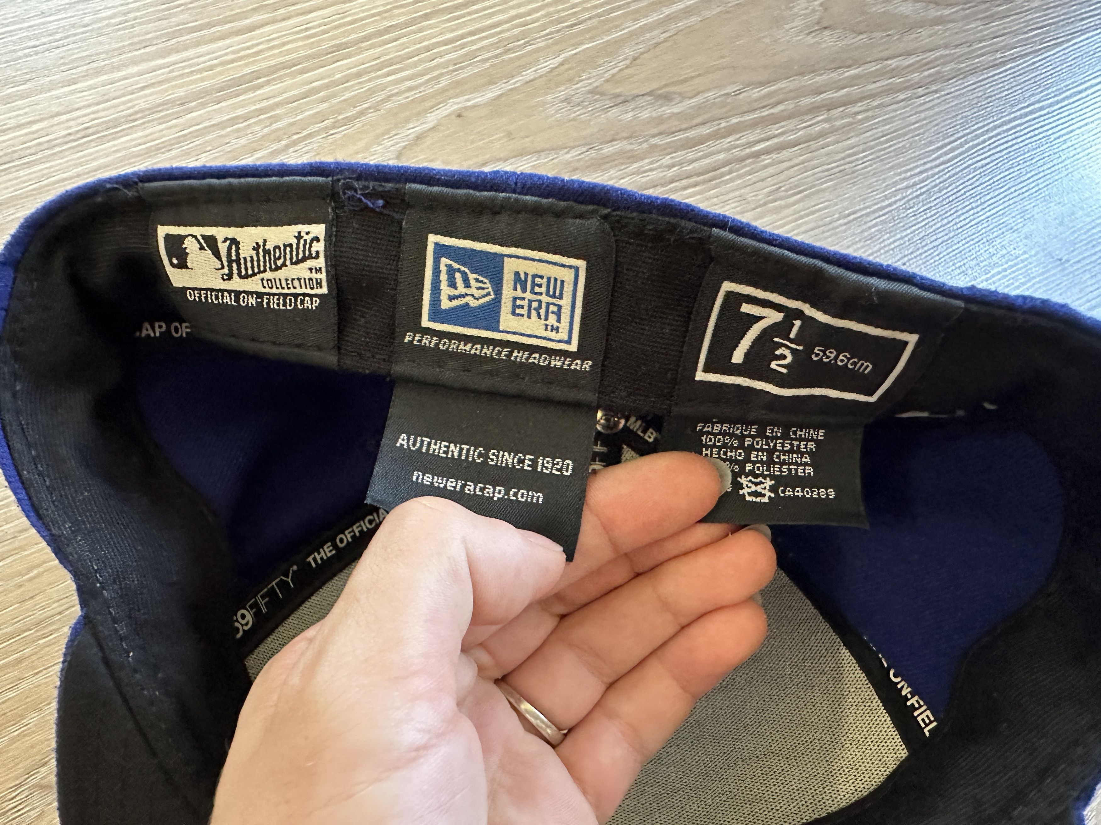 MLB × New Era Los Angeles Dodgers New Era Embroidered Logo Snapback Size ONE SIZE - 7 Thumbnail