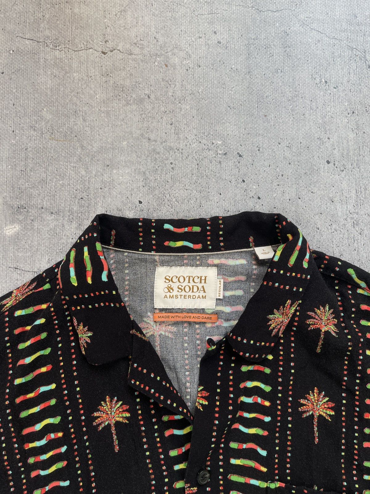 Scotch & Soda Scotch and Soda Bowling Shirt Size US L / EU 52-54 / 3 - 3 Thumbnail