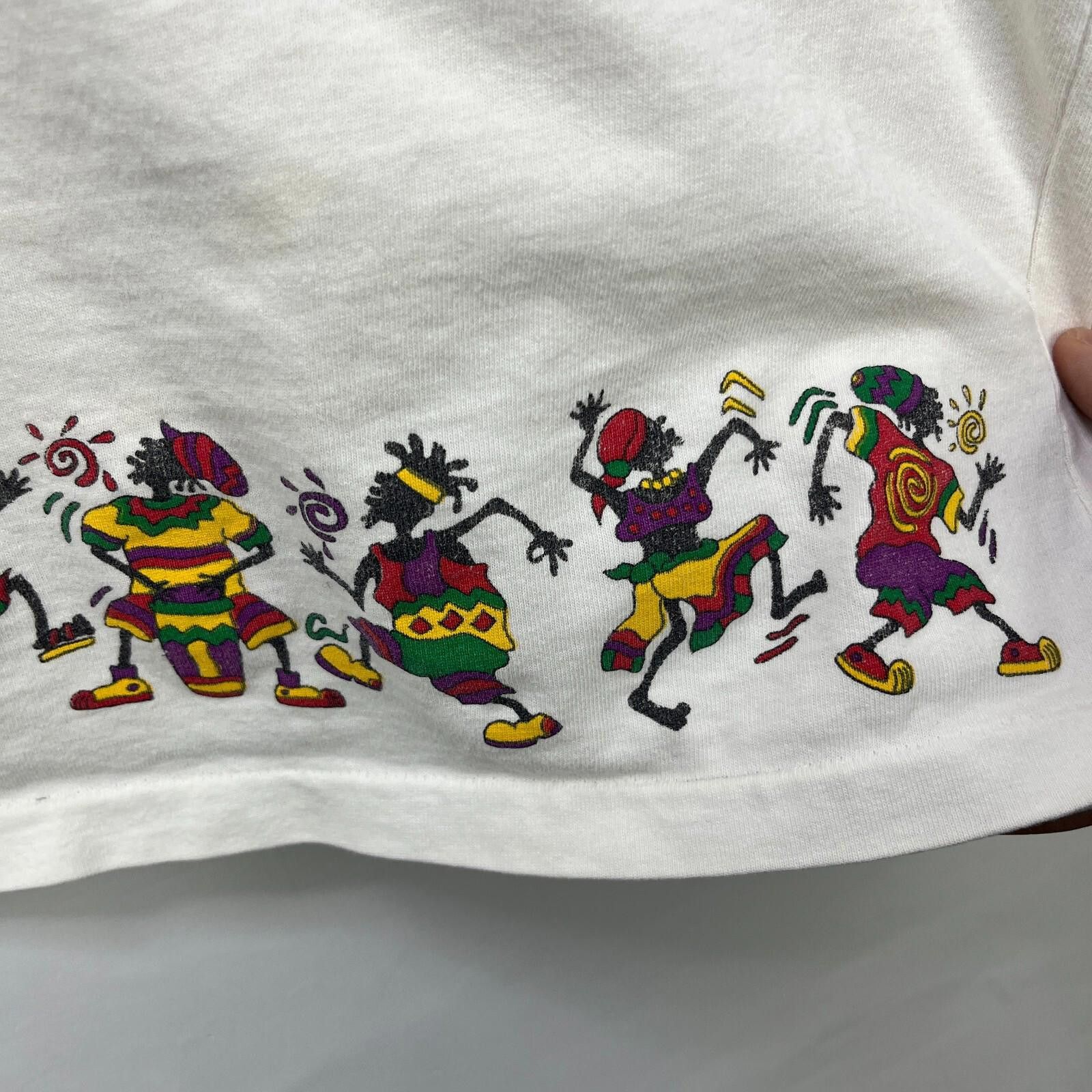 Vintage Vintage 90s Jamaica Reggae Jam Rasta T-Shirt Large Size US L / EU 52-54 / 3 - 7 Thumbnail
