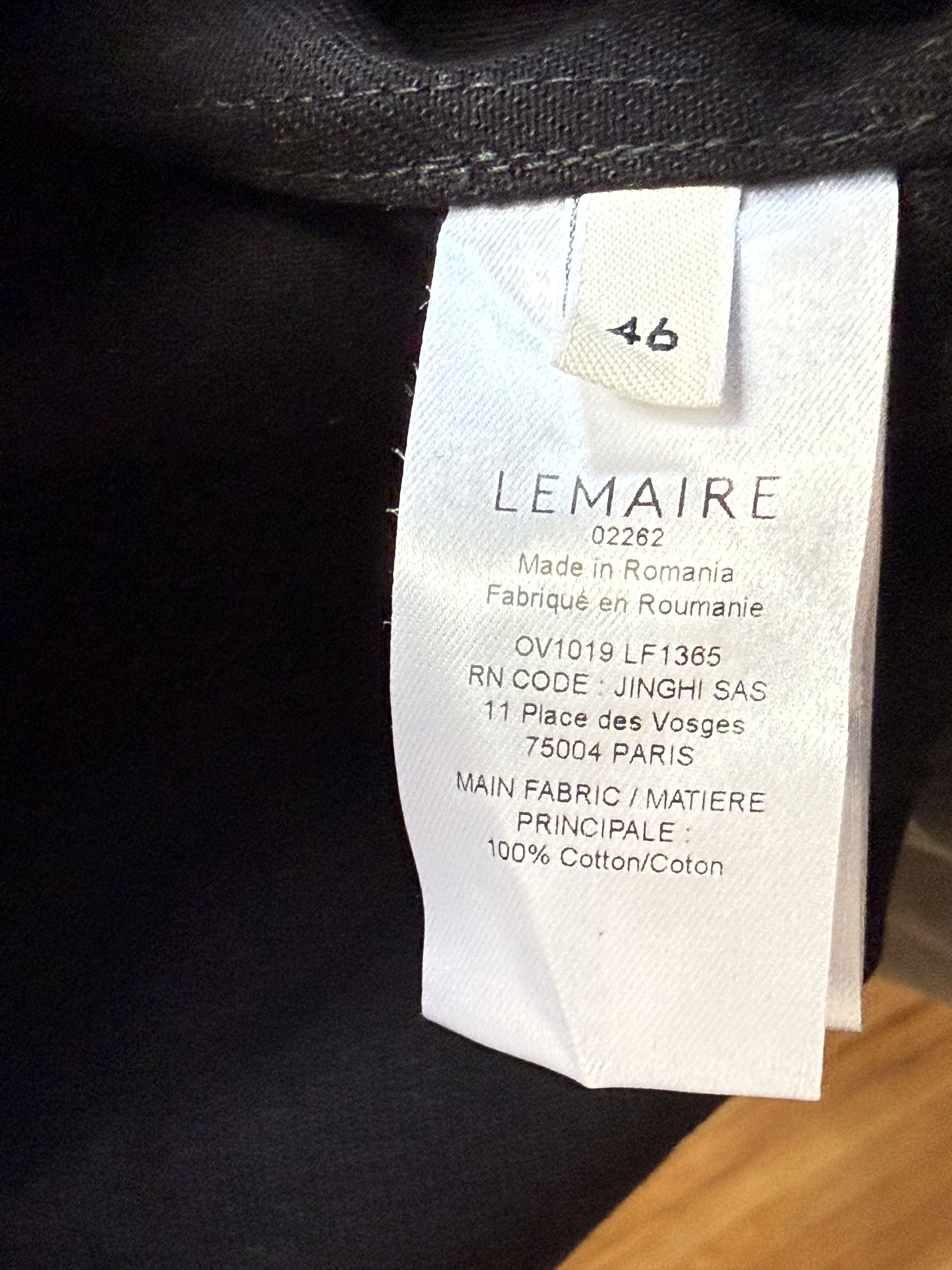 Lemaire Lemaire Oversize Overshirt Size US S / EU 44-46 / 1 - 3 Thumbnail