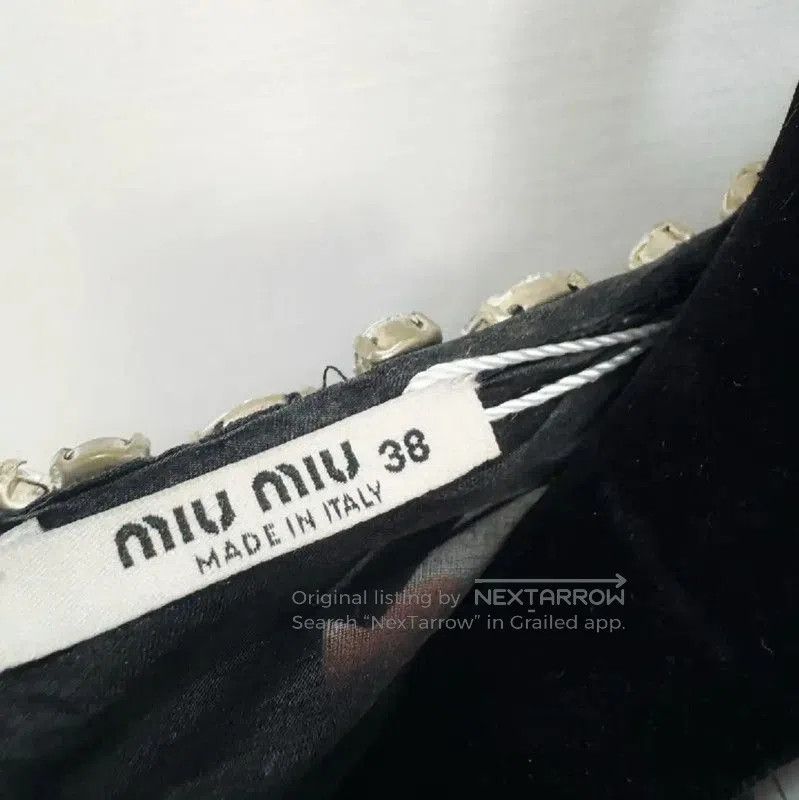 Miu Miu Miu Miu Summer Black Dress Size S . Size S / US 4 / IT 40 - 3 Thumbnail