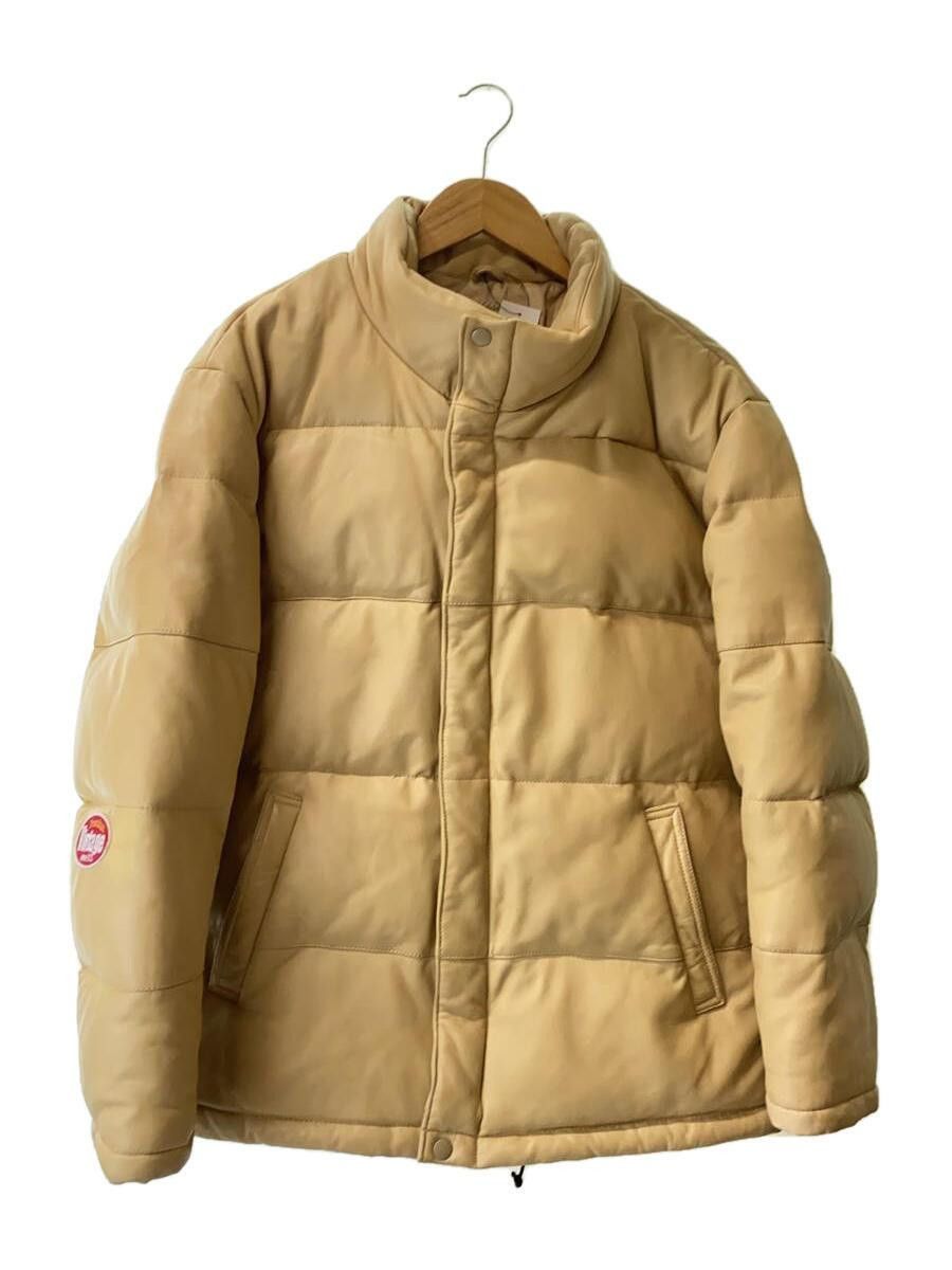 Avirex Avirex Leather Down Jacket Cream Size US M / EU 48-50 / 2 - 1 Thumbnail