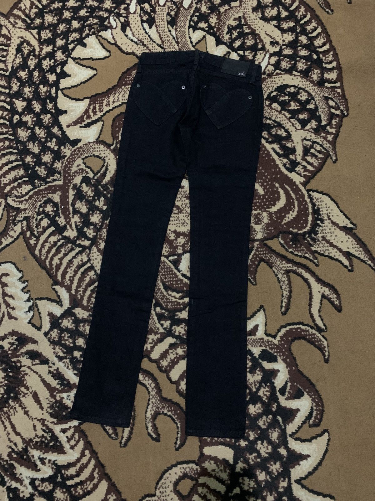 X-Girl X-Girl Skiny Denim Love Pocket Size 28" / US 6 / IT 42 - 2 Thumbnail