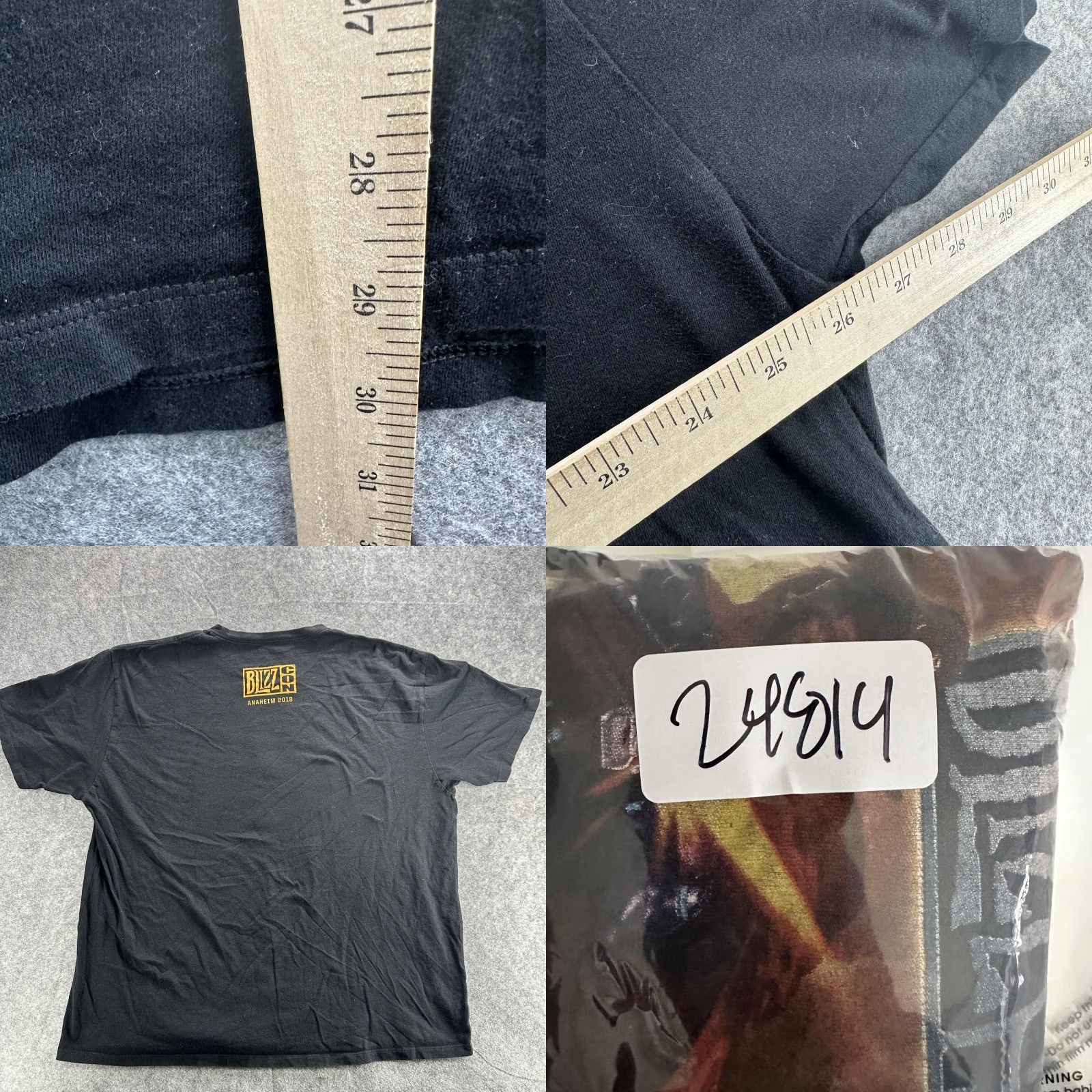Vintage VINTAGE Blizzard BlizzardCon 2018 T-Shirt Mens 3XL Black Gaming Overwatch Warcraft Diablo Geek Logo Size US XXL / EU 58 / 5 - 8 Thumbnail