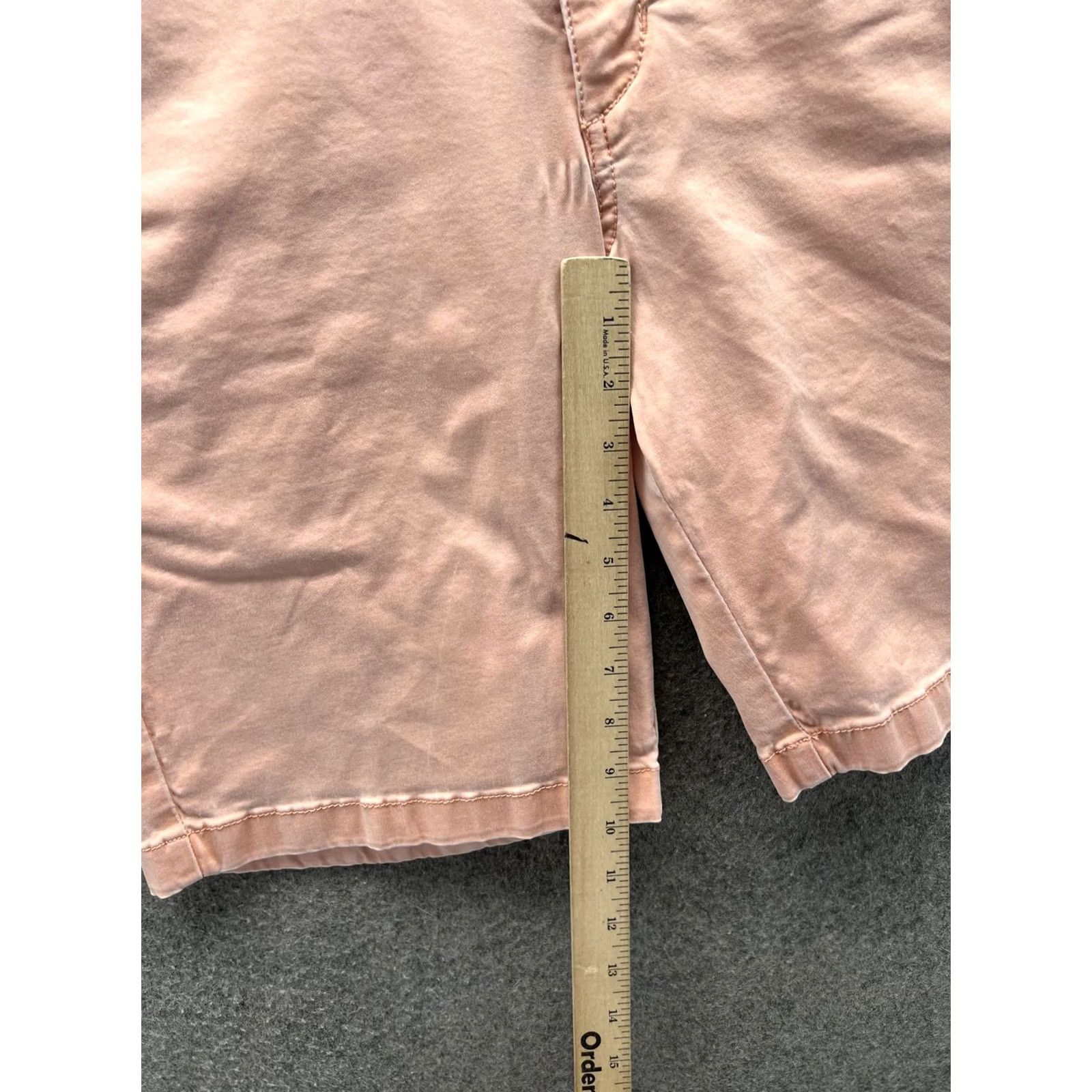 Tommy Bahama Tommy Bahama Shorts Mens 34 Orange Stretch Chino Flat Front 10 Inseam Casual Size US 34 / EU 50 - 7 Thumbnail