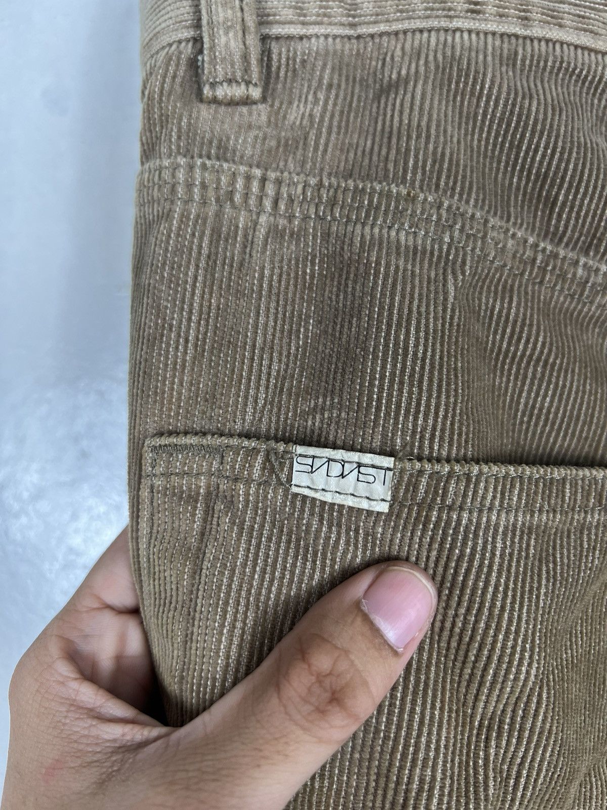 Sandinista MFG 🔥 SANDINISTA JAPAN CORDUROY KHAKIS SHORT PANTS MADE IN JAPAN Size US 32 / EU 48 - 12 Thumbnail