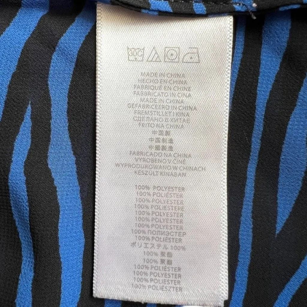 Michael Kors Michael Kors Blue Black Stripes Sleeveless Top, S Size S / US 4 / IT 40 - 6 Thumbnail