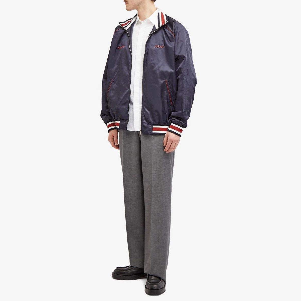 Givenchy o1w1db10525 Raglan Bomber in Blue Size US S / EU 44-46 / 1 - 4 Thumbnail