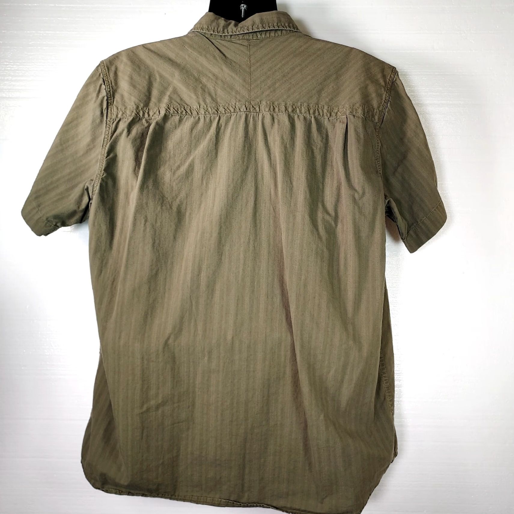 The North Face The North Face Shirt Mens XL Olive Green Outdoors Camping Hiking Short Sleeve Size US XL / EU 56 / 4 - 2 Thumbnail