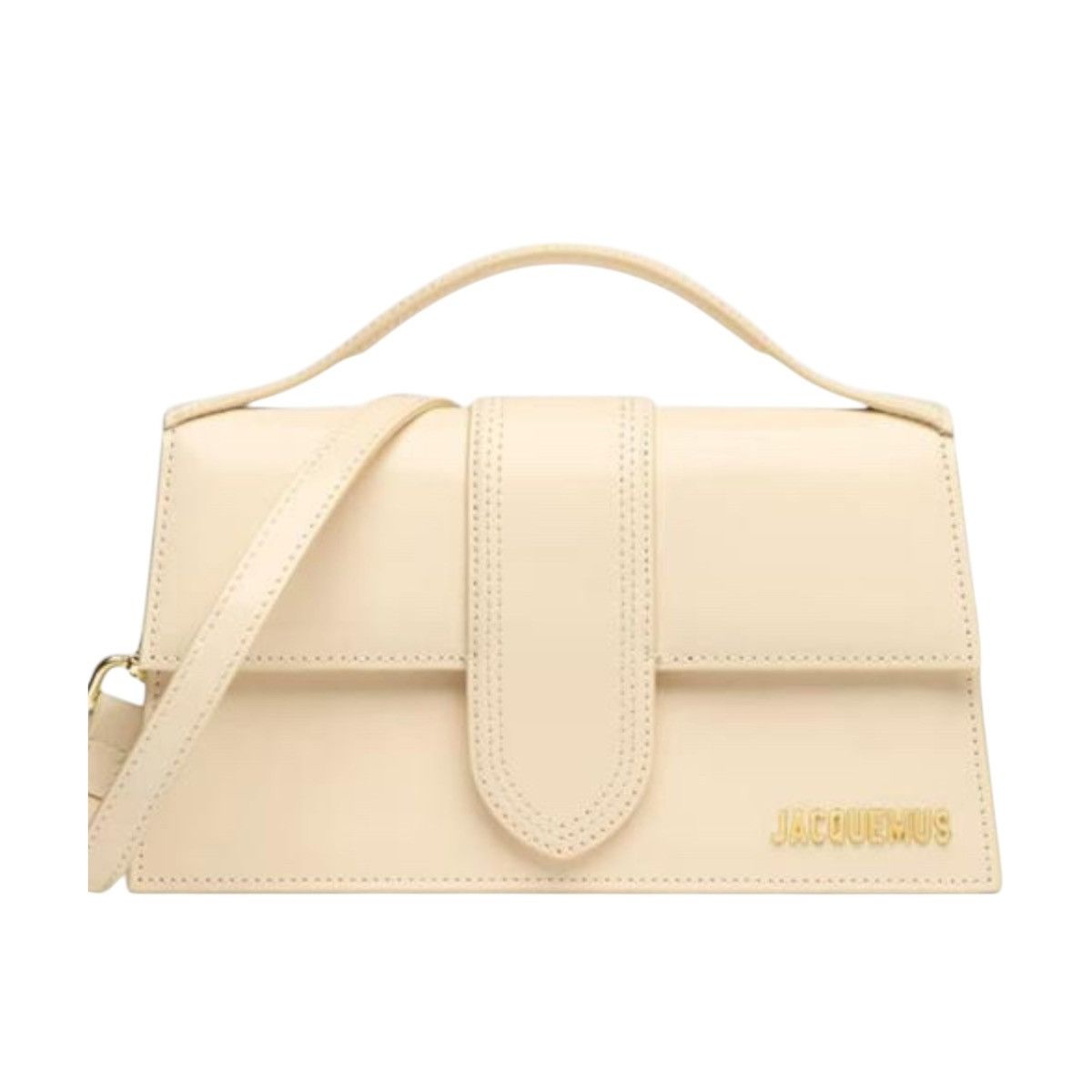 Jacquemus Jacquemus Le Grand Bambino Ivory Gold Size ONE SIZE - 1 Thumbnail