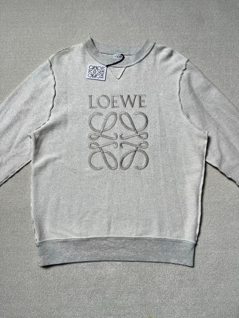 Loewe Loewe Strobe Logo patch round neck hoodie Size M / US 6-8 / IT 42-44 - 1 Thumbnail