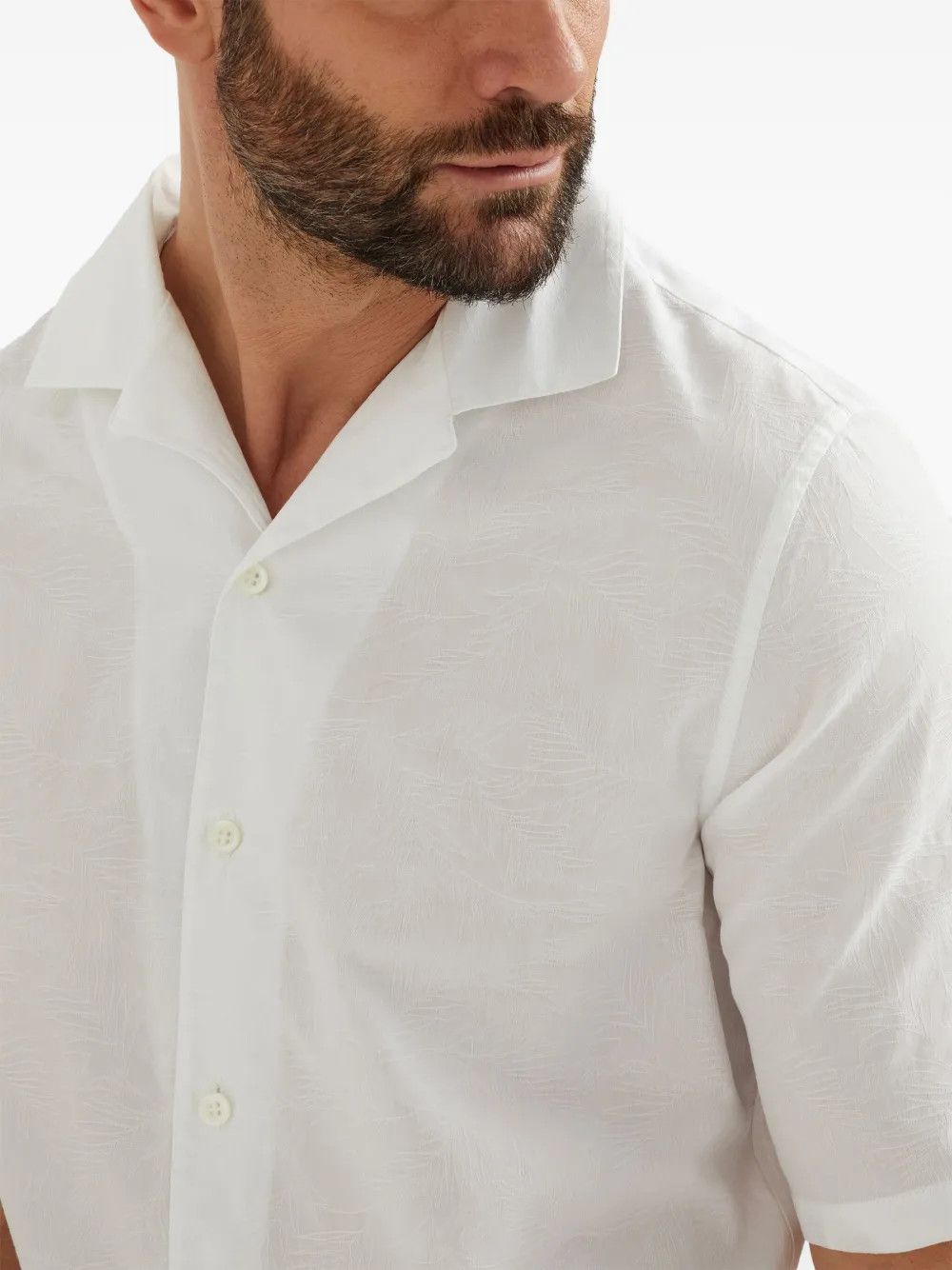 Brunello Cucinelli o1la1rc1a0326 Shirt in White Size US S / EU 44-46 / 1 - 5 Thumbnail