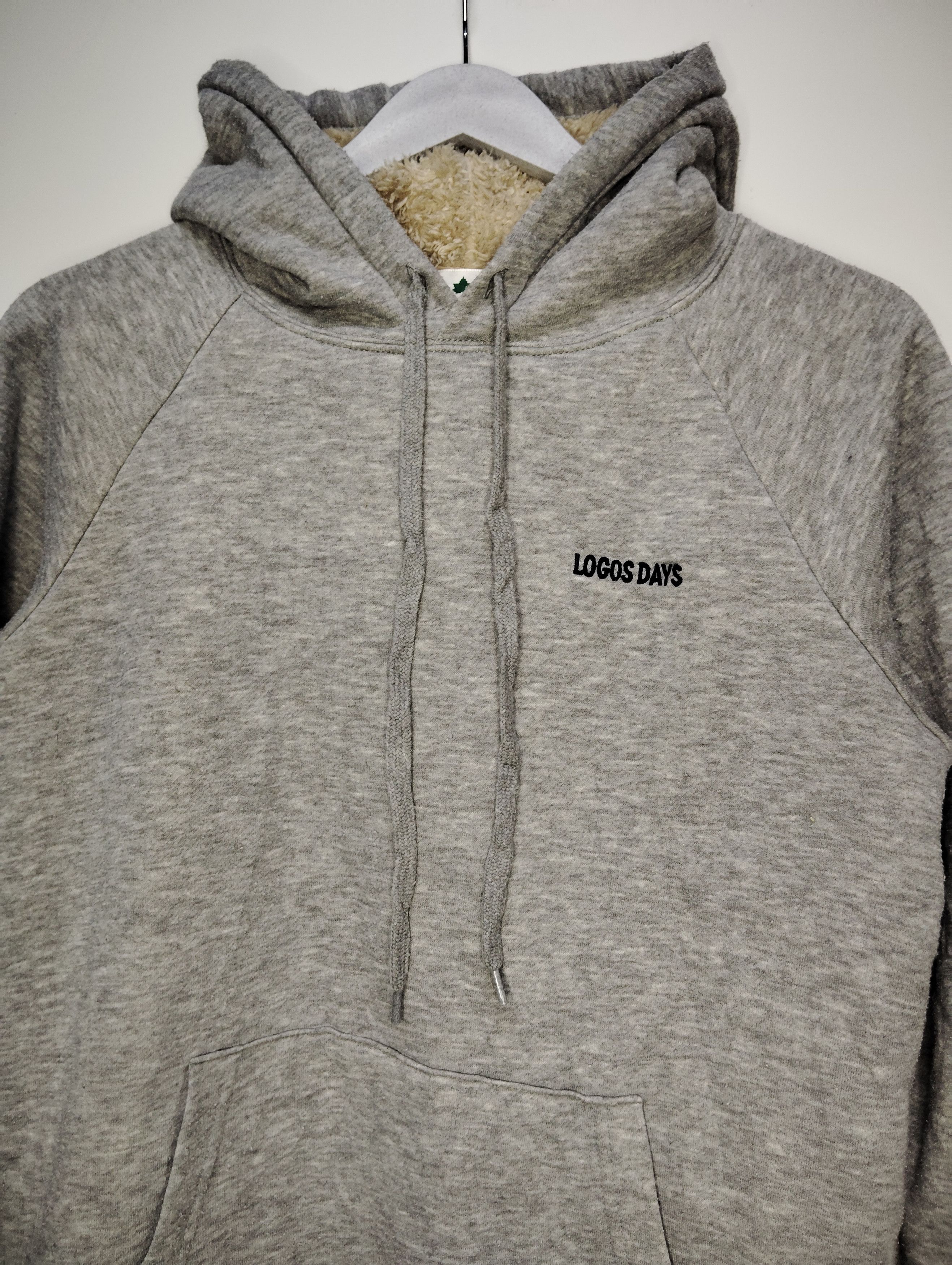 Japanese Brand LOGOS DAY Hoodie Size L / US 10 / IT 46 - 2 Thumbnail