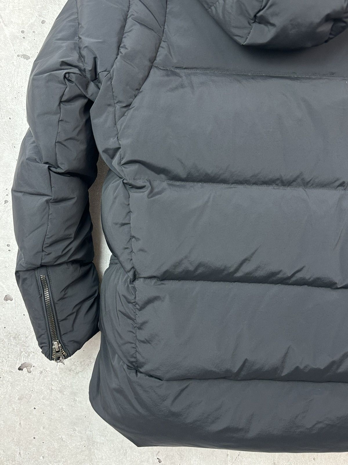 Woolrich Woolen Mills Woolrich Black Puffer Down Zipper Women’s Hooded Jacket Size XS / US 0-2 / IT 36-38 - 14 Thumbnail