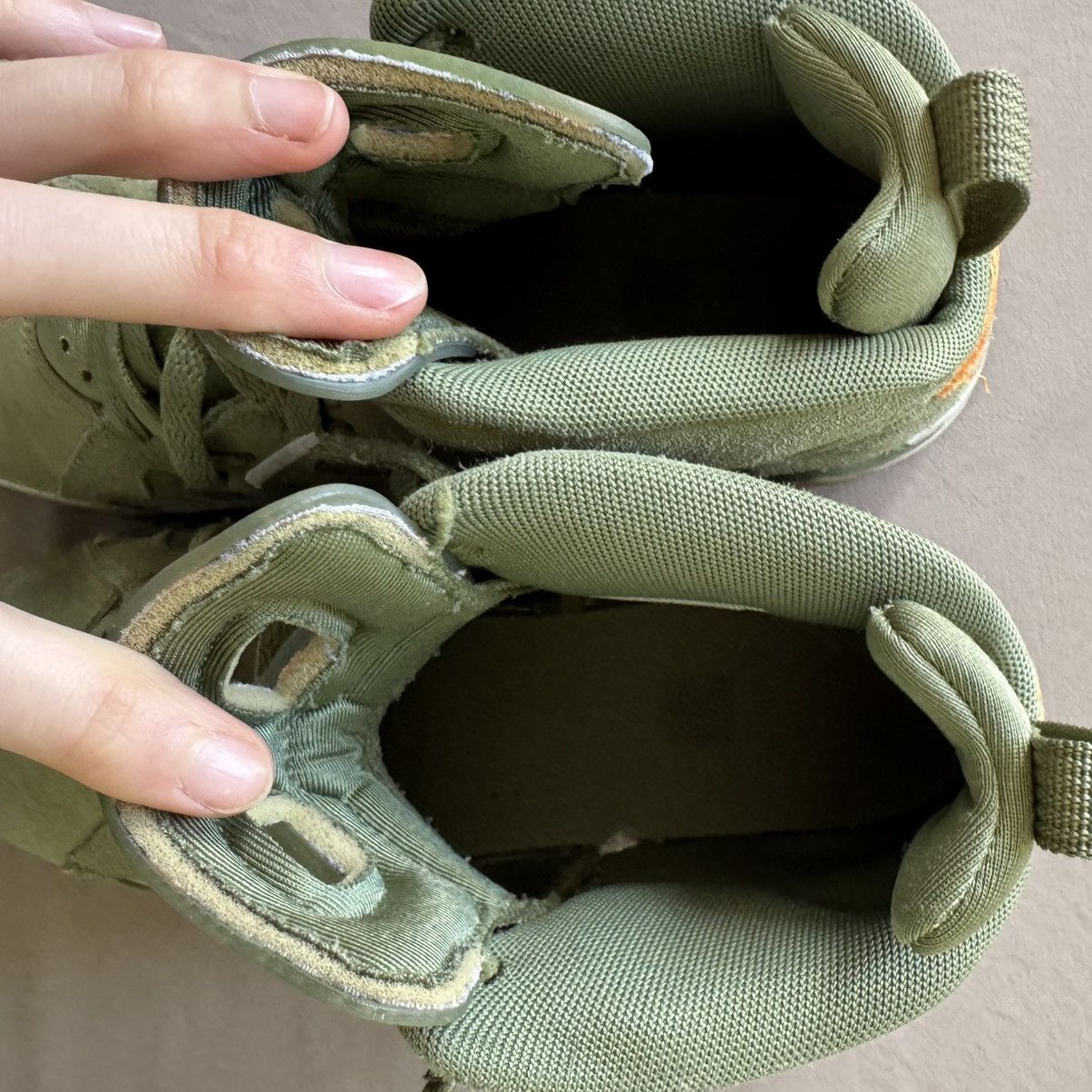 Jordan Brand Nike Jordan MVP ‘Sky J Light Olive' Sneakers Size US 7 / EU 40 - 6 Thumbnail
