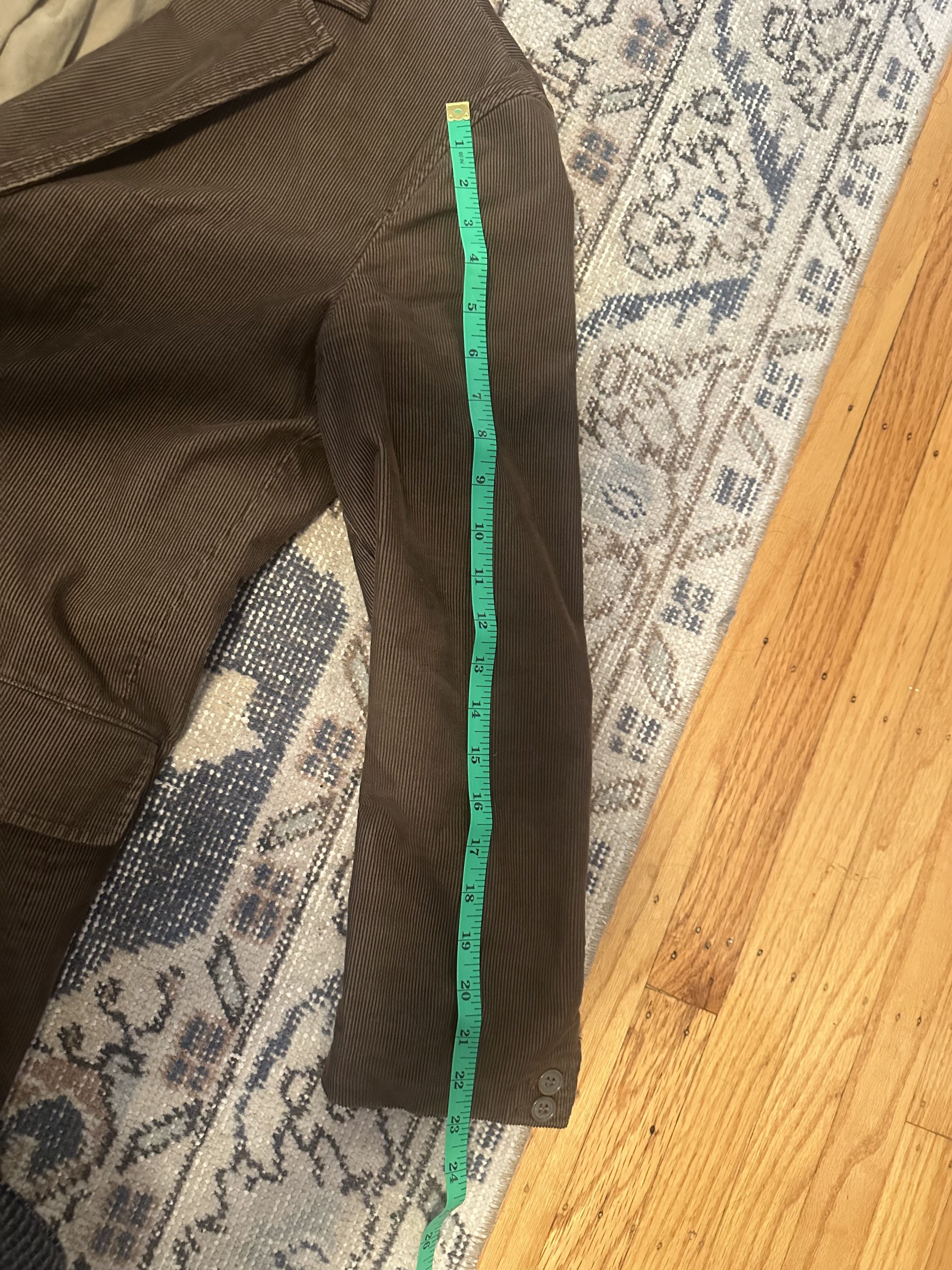 J.Crew Brown corduroy blazer Size 38R - 3 Thumbnail