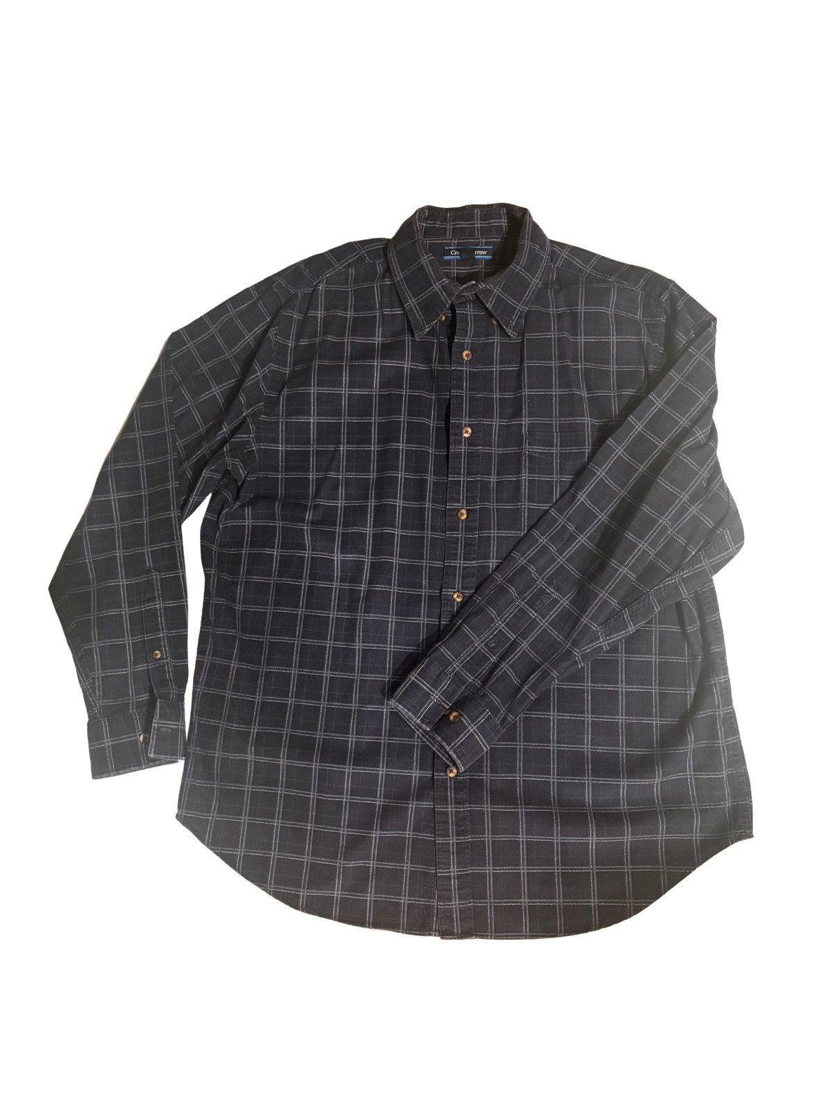 Croft & Barrow Men’s dark navy Shirt.mt1960 Size US L / EU 52-54 / 3 - 1 Thumbnail