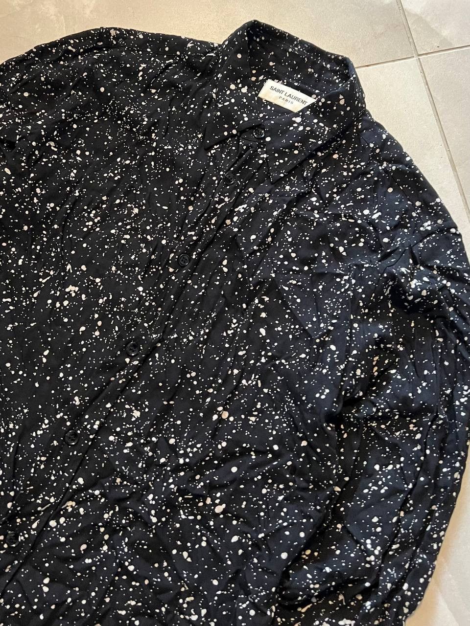 Hedi Slimane × Saint Laurent Paris Saint laurent paris shirt Size US M / EU 48-50 / 2 - 2 Thumbnail