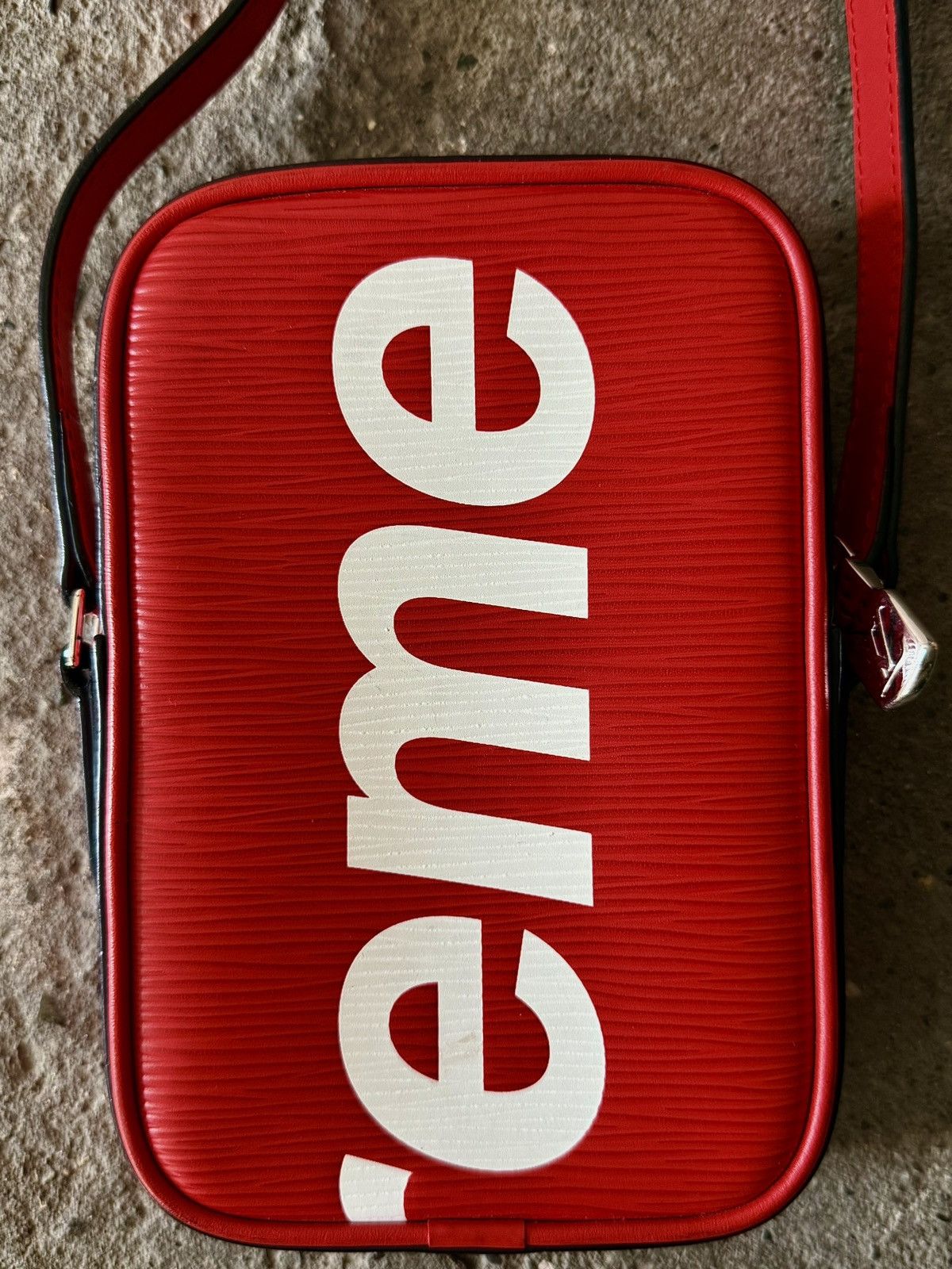 Louis Vuitton × Supreme Louis Vuitton - Supreme - FW2017 - Danube PPM - Sling Bag Size ONE SIZE - 13 Thumbnail