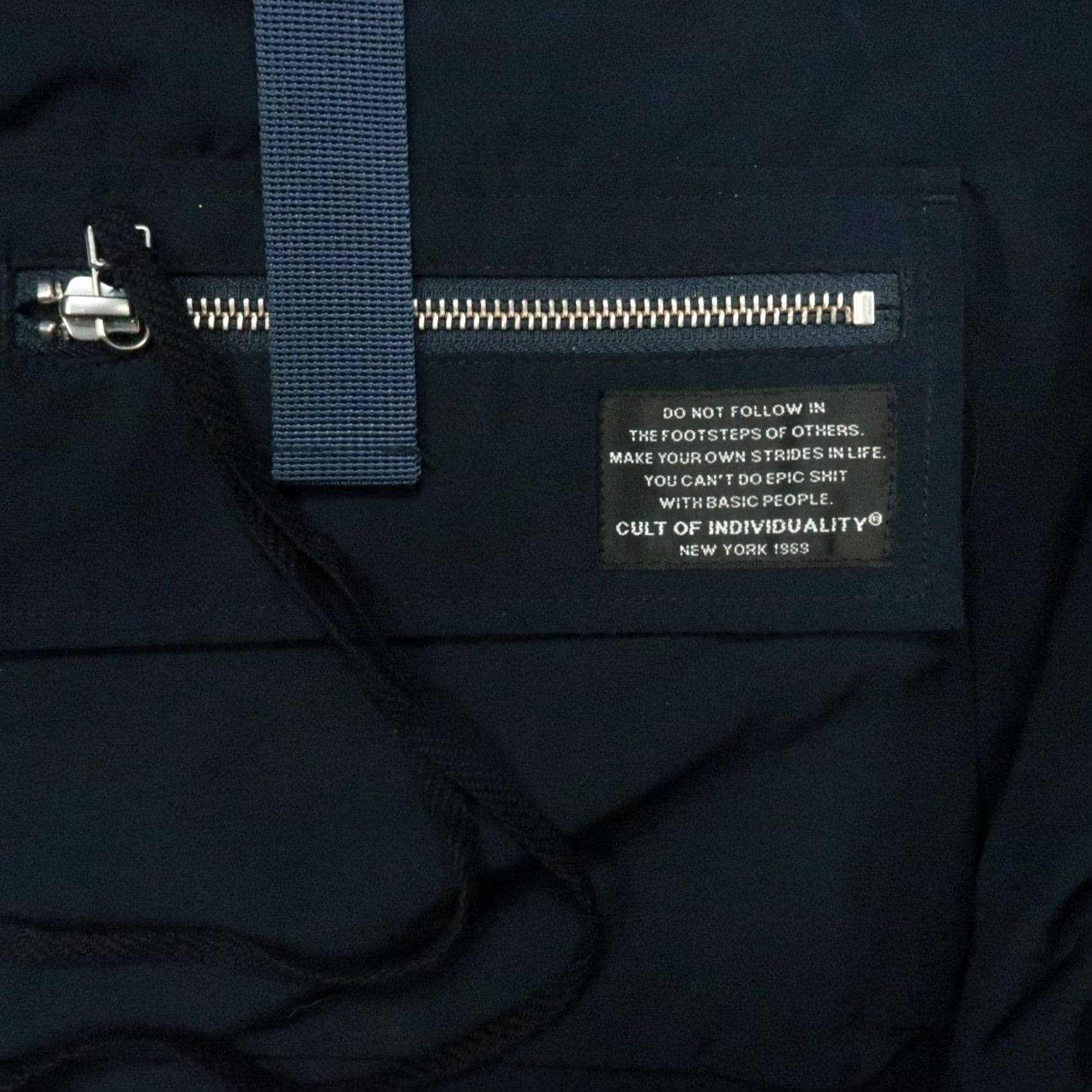 Cult Of Individuality Cult Of Individuality Jacket Mens Medium Blue Bomber Full Zip Pockets Size US M / EU 48-50 / 2 - 5 Thumbnail