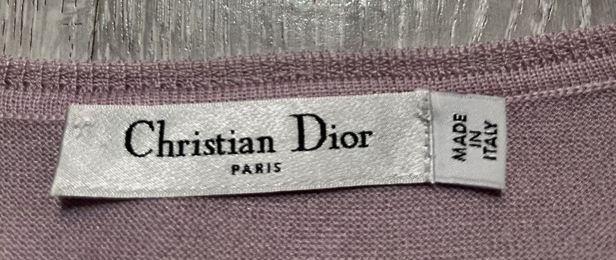 Christian Dior Monsieur Sleeveless sweater wool and silk size Dior size M Size M / US 6-8 / IT 42-44 - 13 Thumbnail