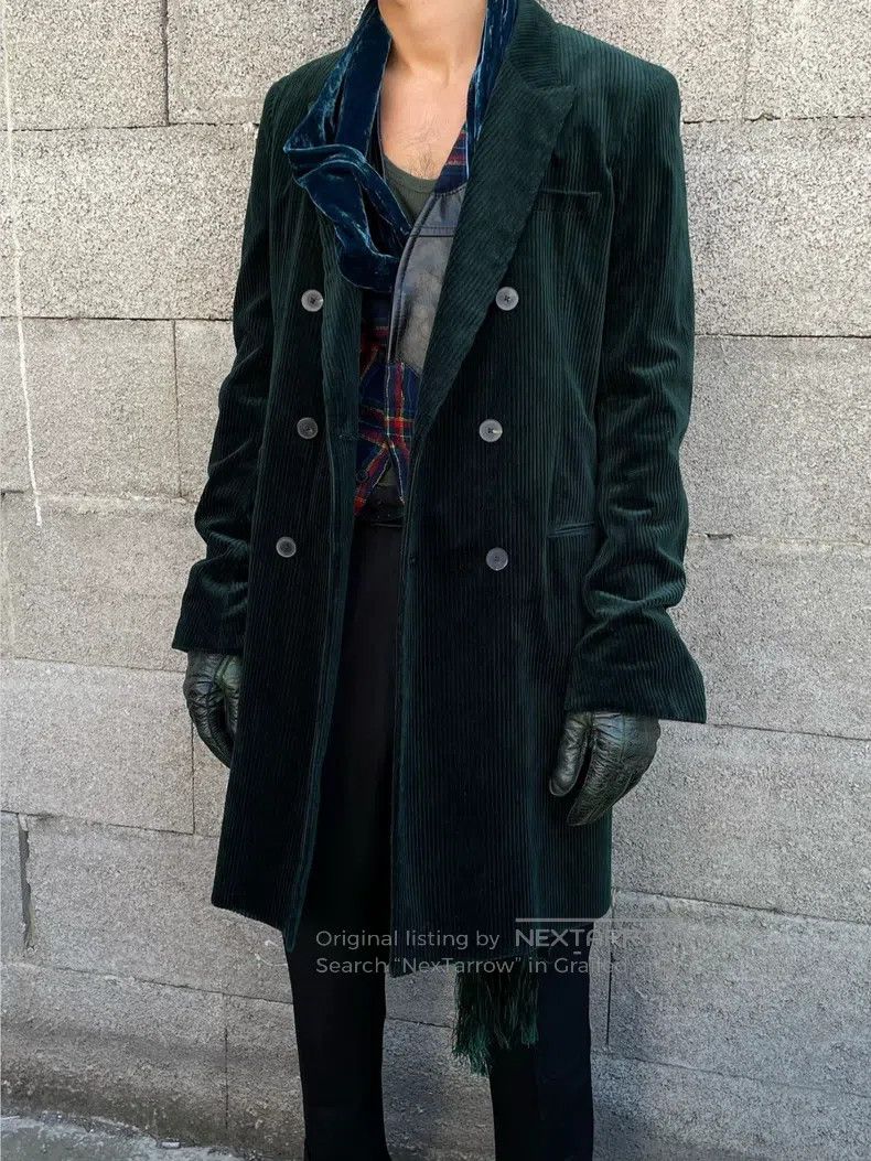 Haider Ackermann Haider Ackermann Velvet Coat Size US XS / EU 42 / 0 - 8 Thumbnail