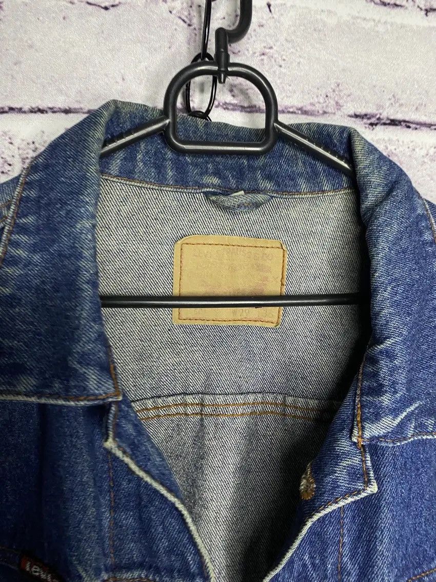 Levi's 🔥RARE WOMENS VINTAGE LEVIS DENIM JACKET W29 L36🔥 Size L / US 10 / IT 46 - 3 Thumbnail