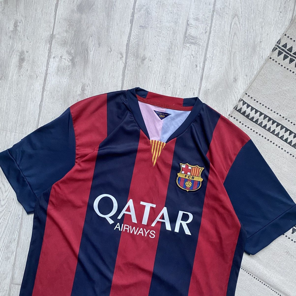 Vintage Blockore Vintage Barcelona Messi Soccer jersey fun tee Y2K Size US M / EU 48-50 / 2 - 3 Thumbnail