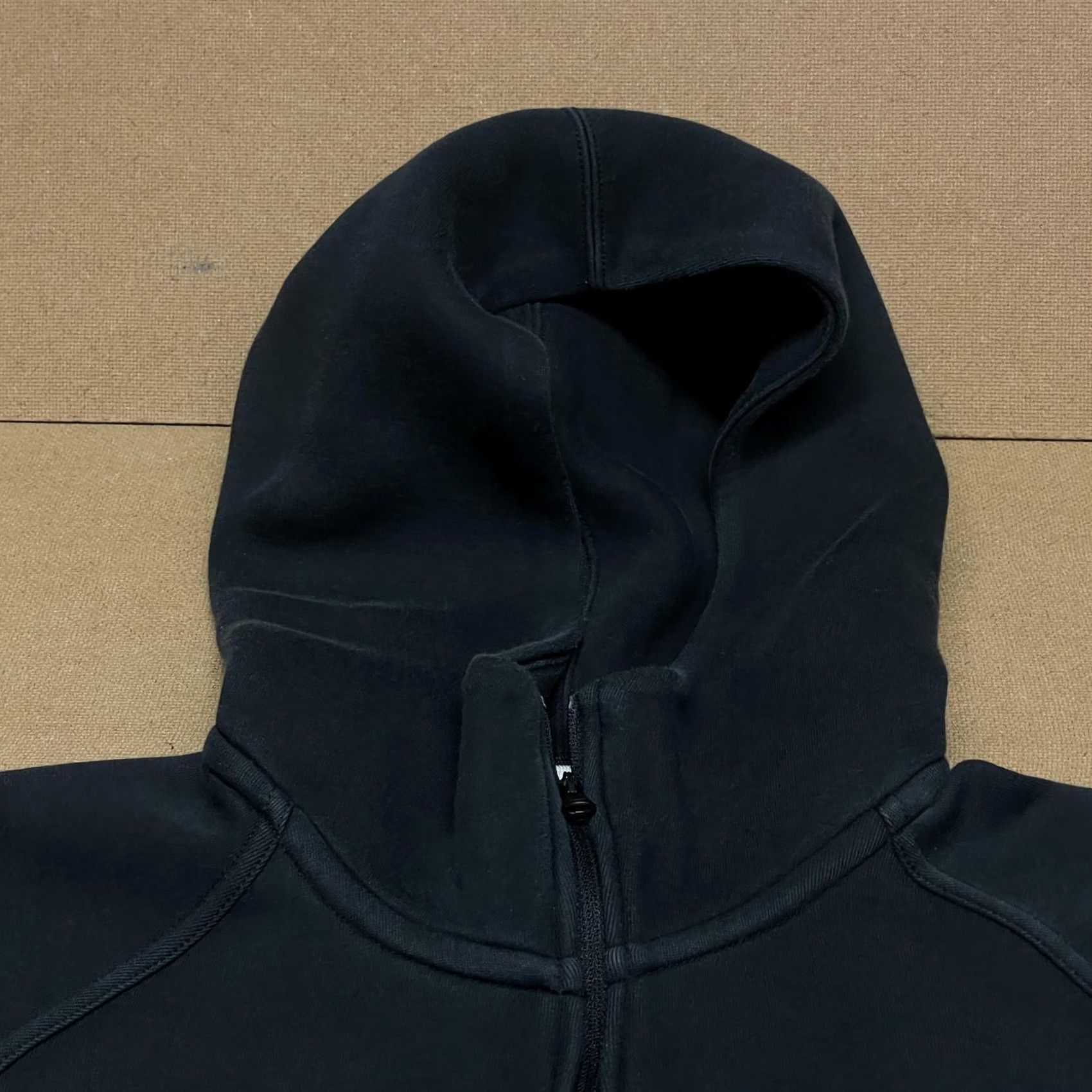 Nike Nike Hoodie Mens M Black Full Zip Raglan Pockets Sweatshirt Athletic Size US M / EU 48-50 / 2 - 6 Thumbnail