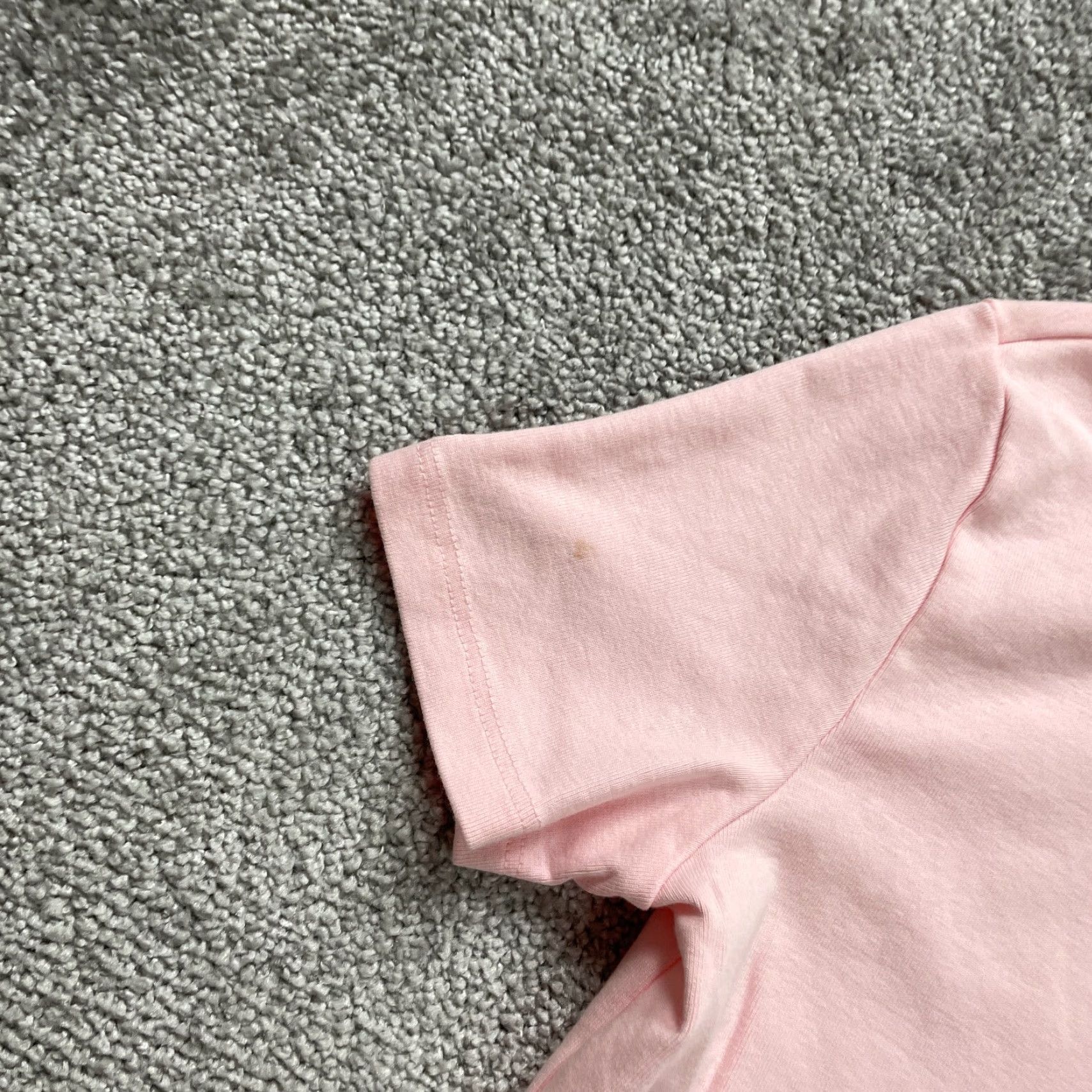 Lands' End VINTAGE Lands' End Women's T-Shirt Dress XS Pink Casual Cotton Short Sleeve Crew Neck Size XS / US 0-2 / IT 36-38 - 5 Thumbnail