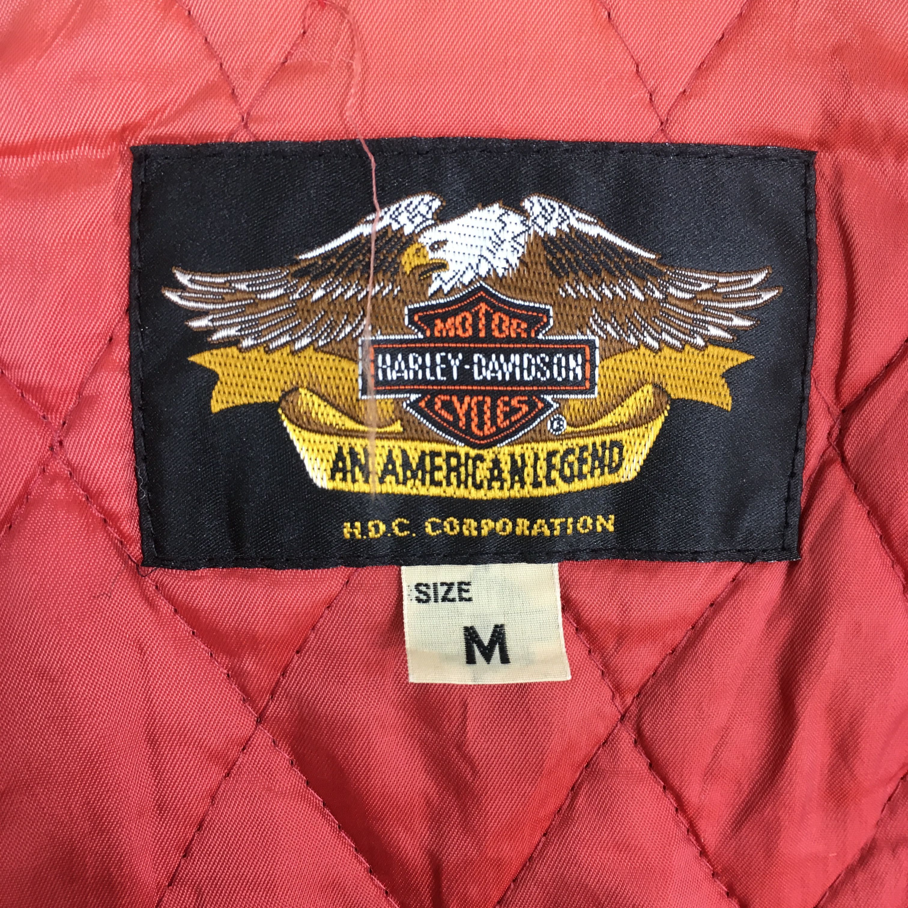 Harley Davidson Vintage Harley Davidson Motorcycles Burgundy Jacket Medium Size US M / EU 48-50 / 2 - 8 Thumbnail